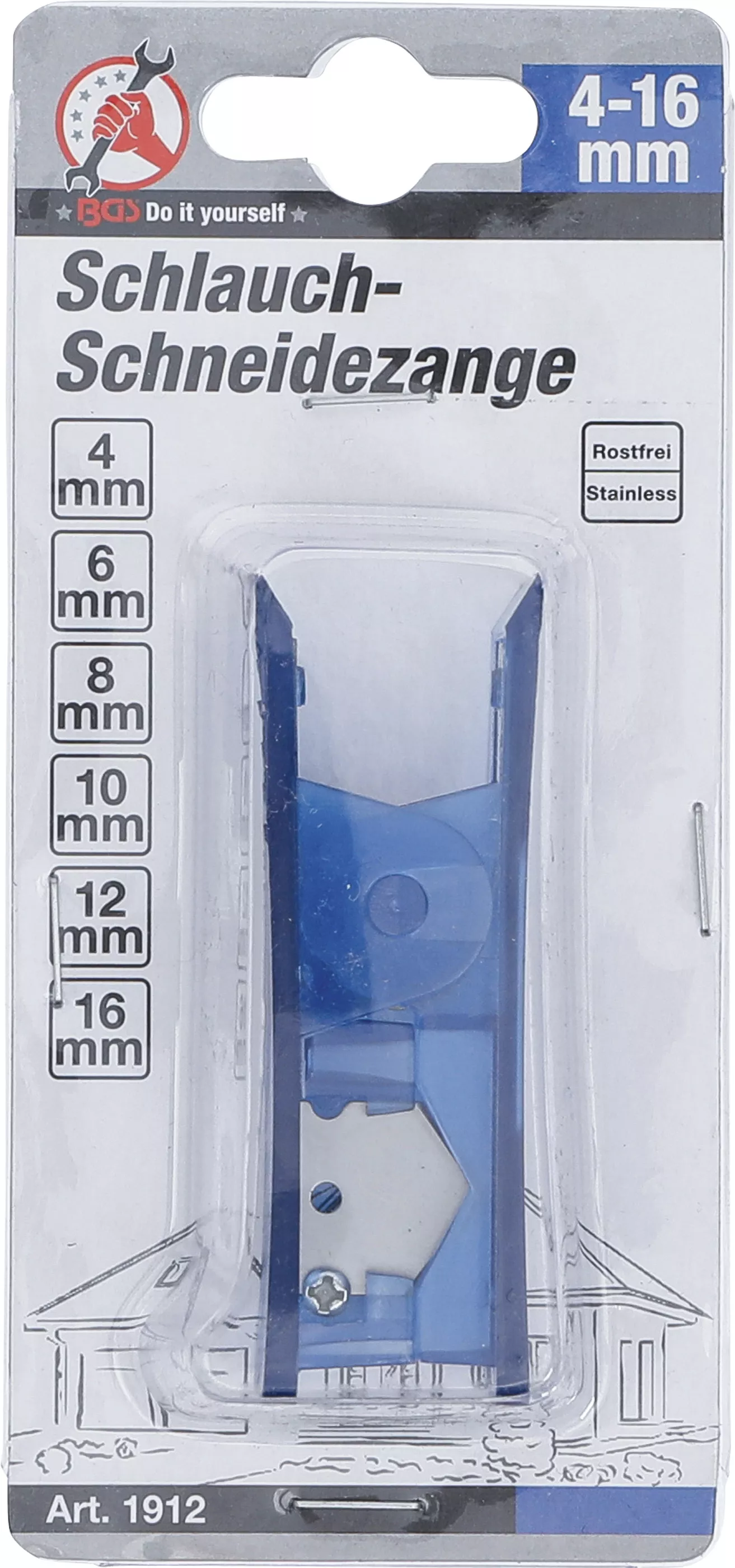 Cleste de taiere furtunuri | o furtun 4 - 16 mm [3]