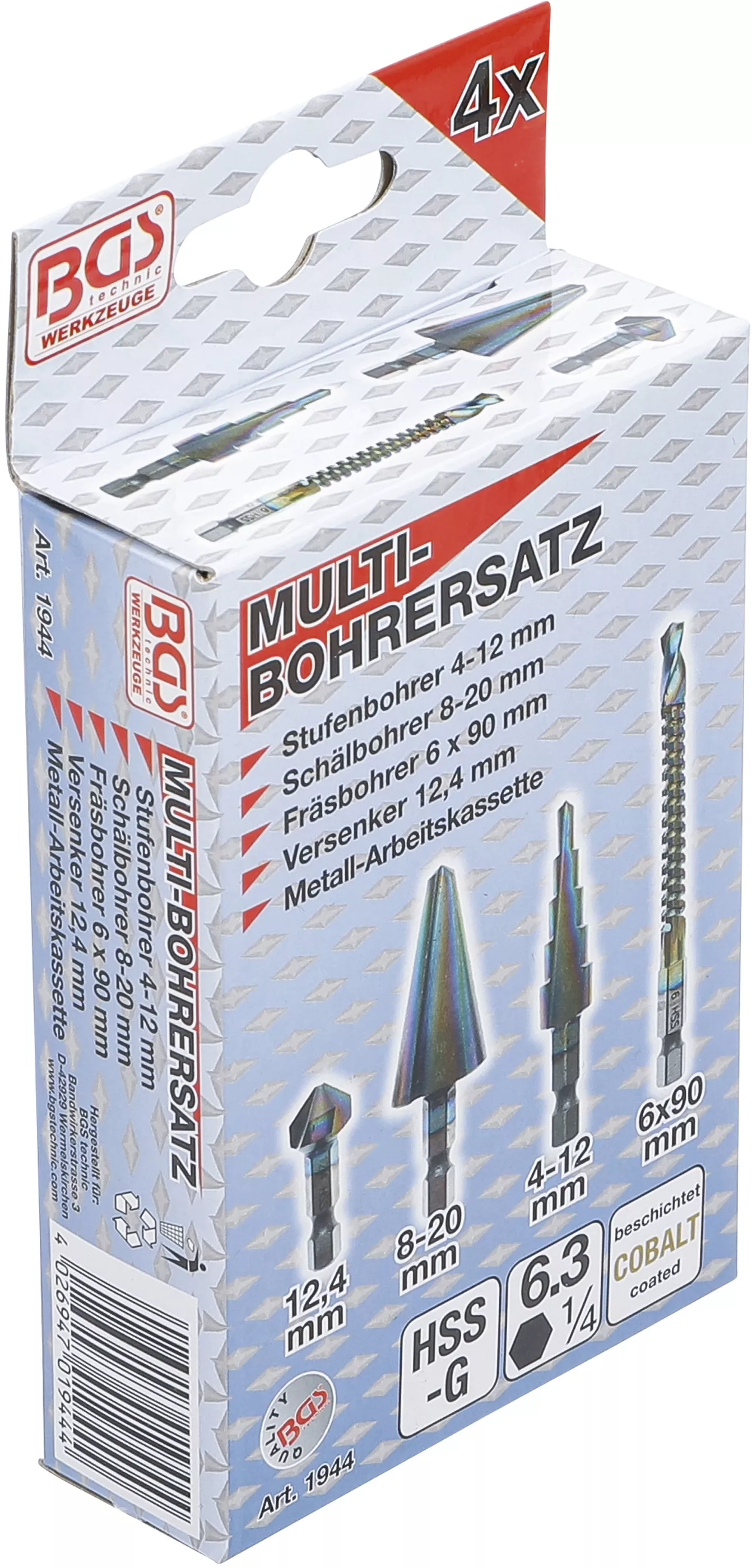 Set burghie multiple | HSS-G | 4 piese [6]