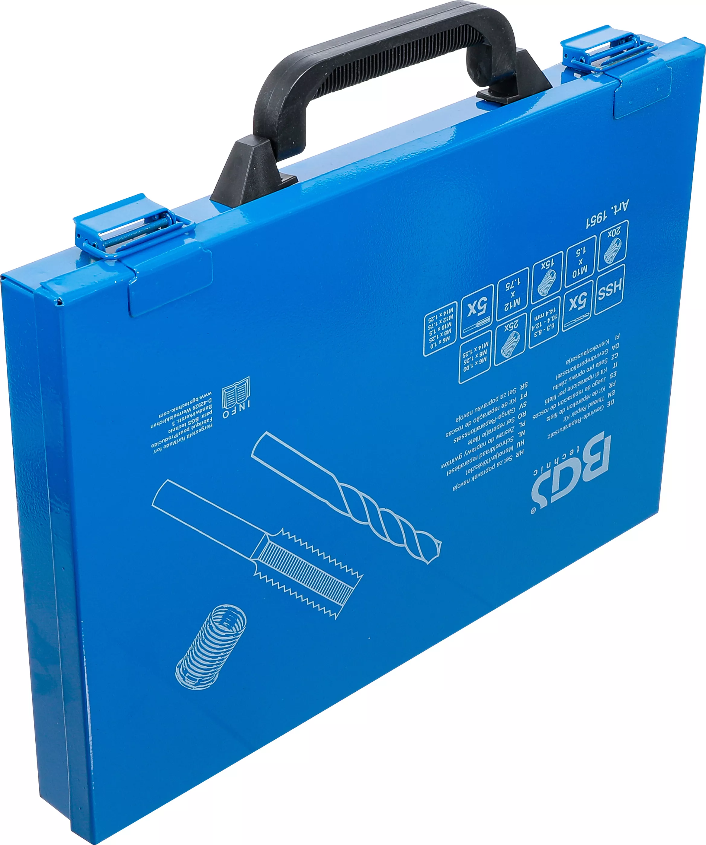 Set reparatie filete | M6 - M14 | 130 piese [5]