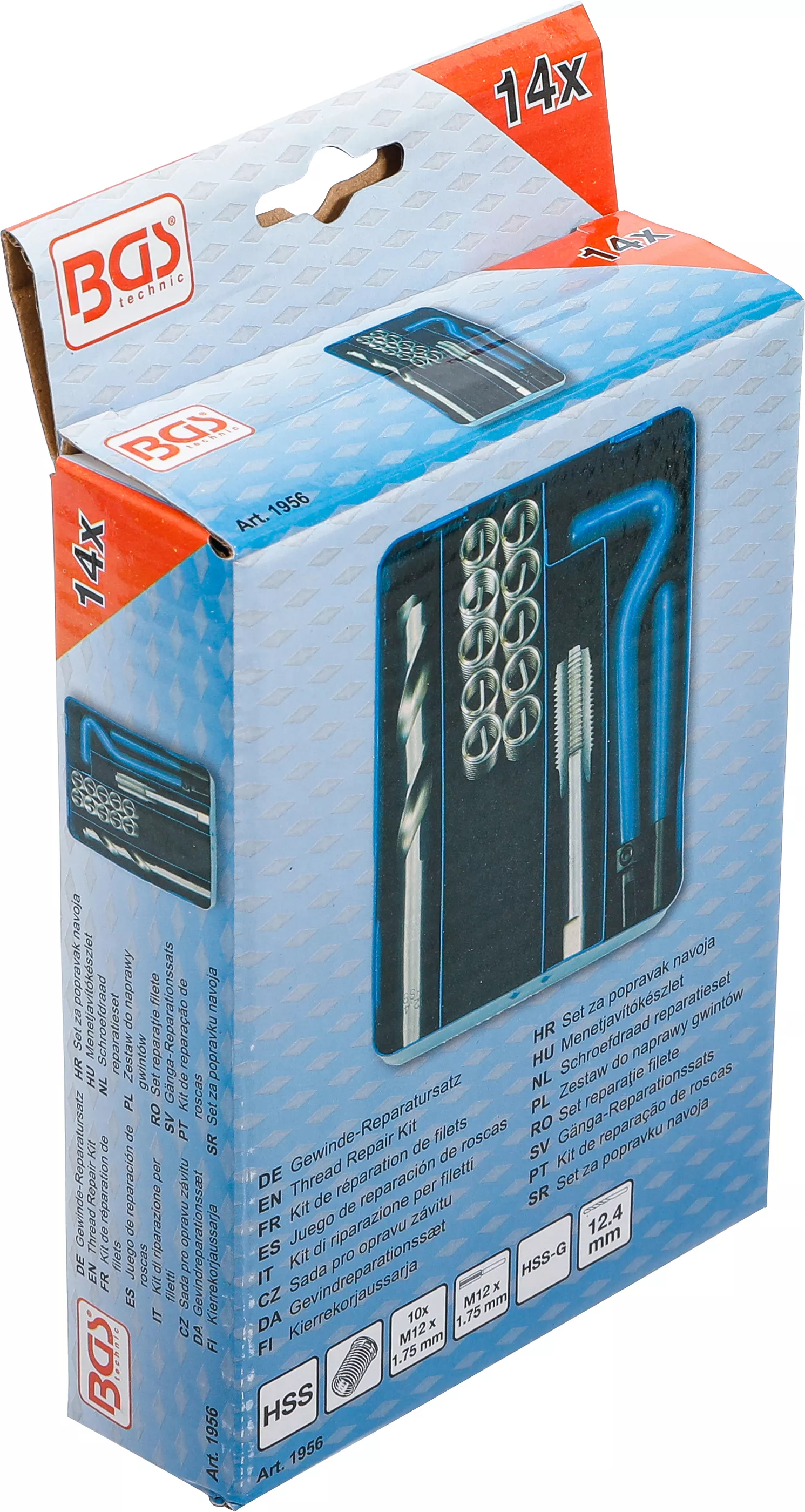 Set reparatie filete | M12 x 1,75 | 14 piese [6]
