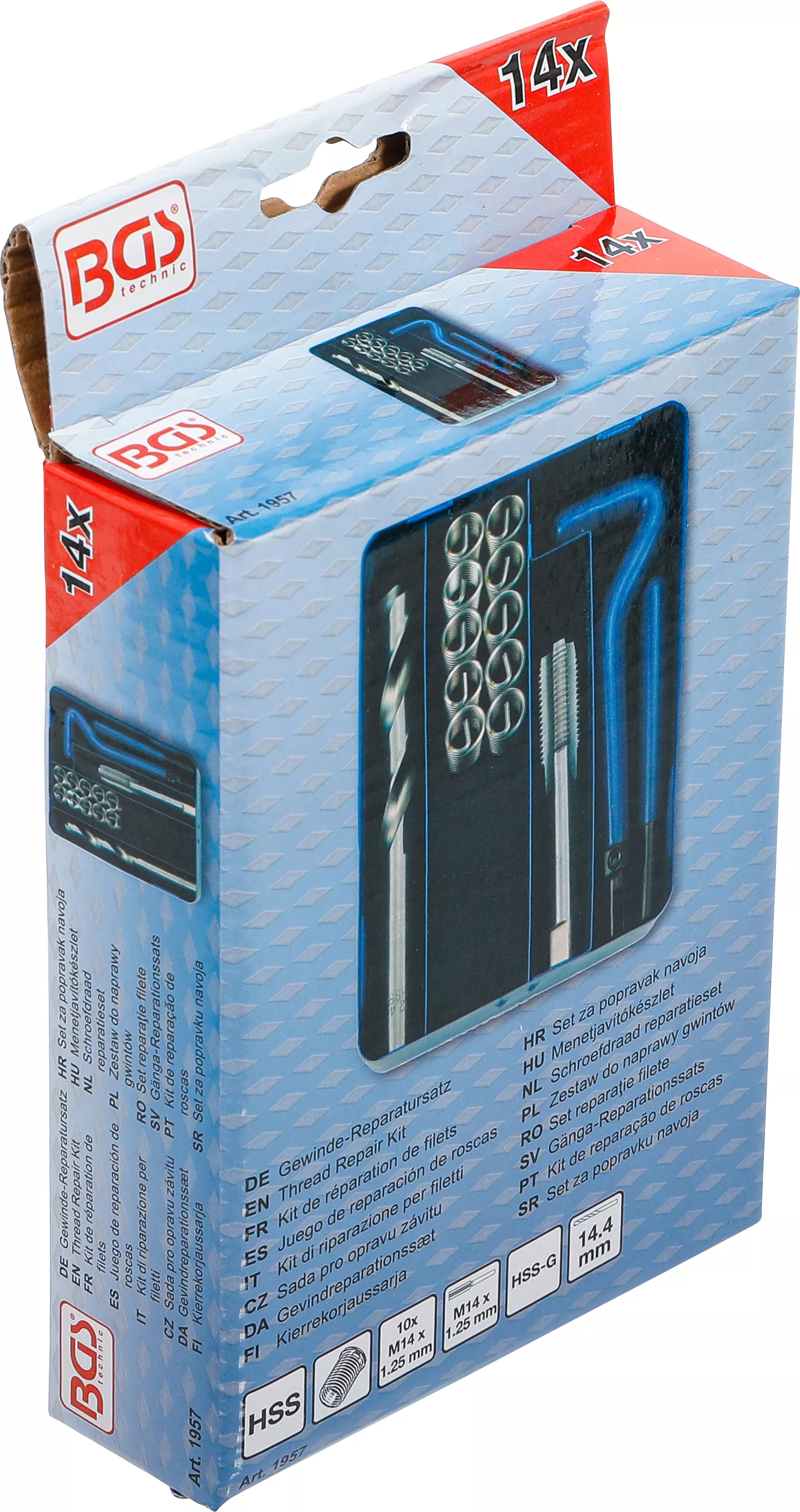 Set reparatie filete | M14 x 1,25 | 14 piese [6]