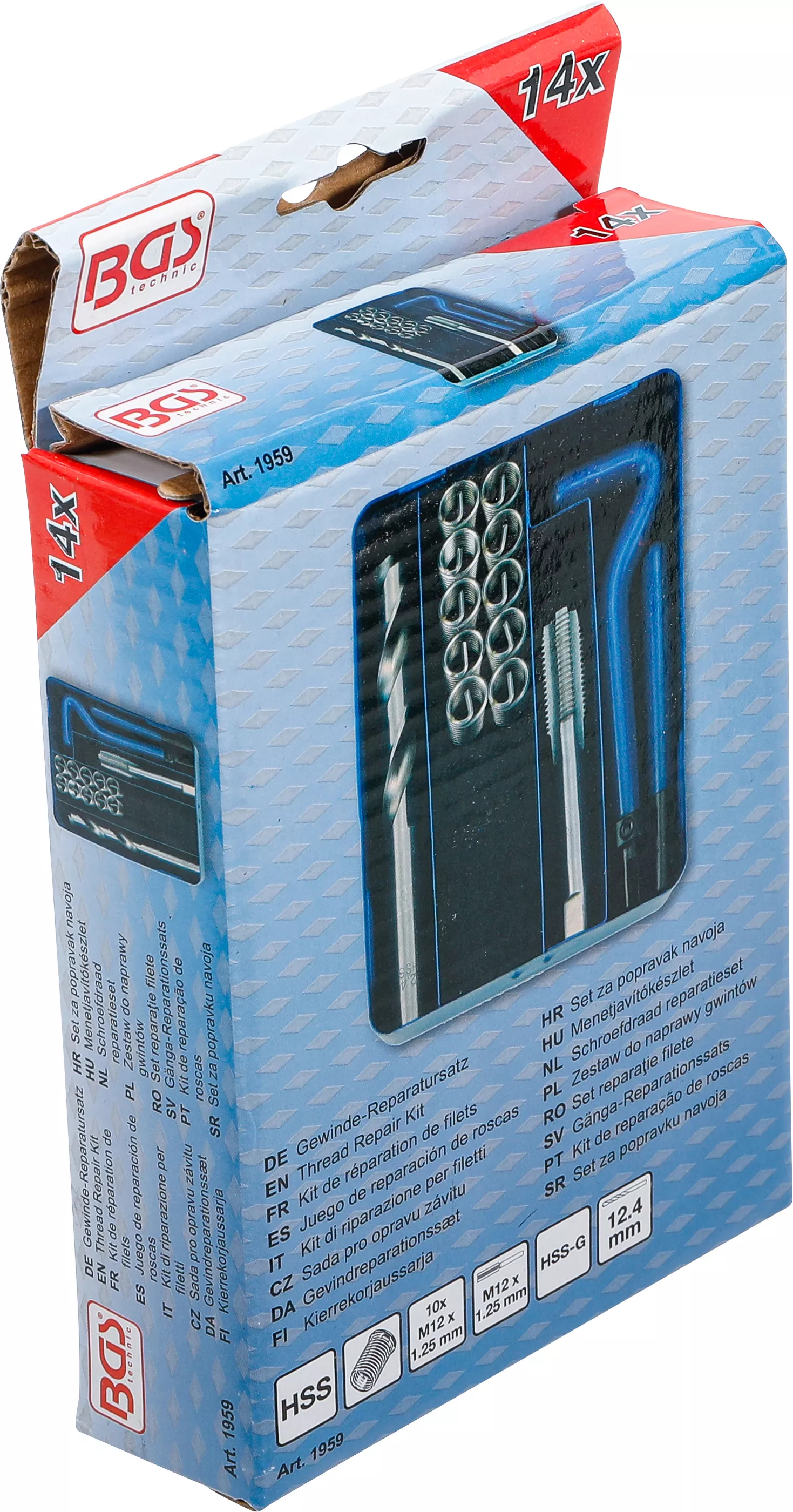 Set reparatie filete | M12 x 1,25 | 14 piese [6]
