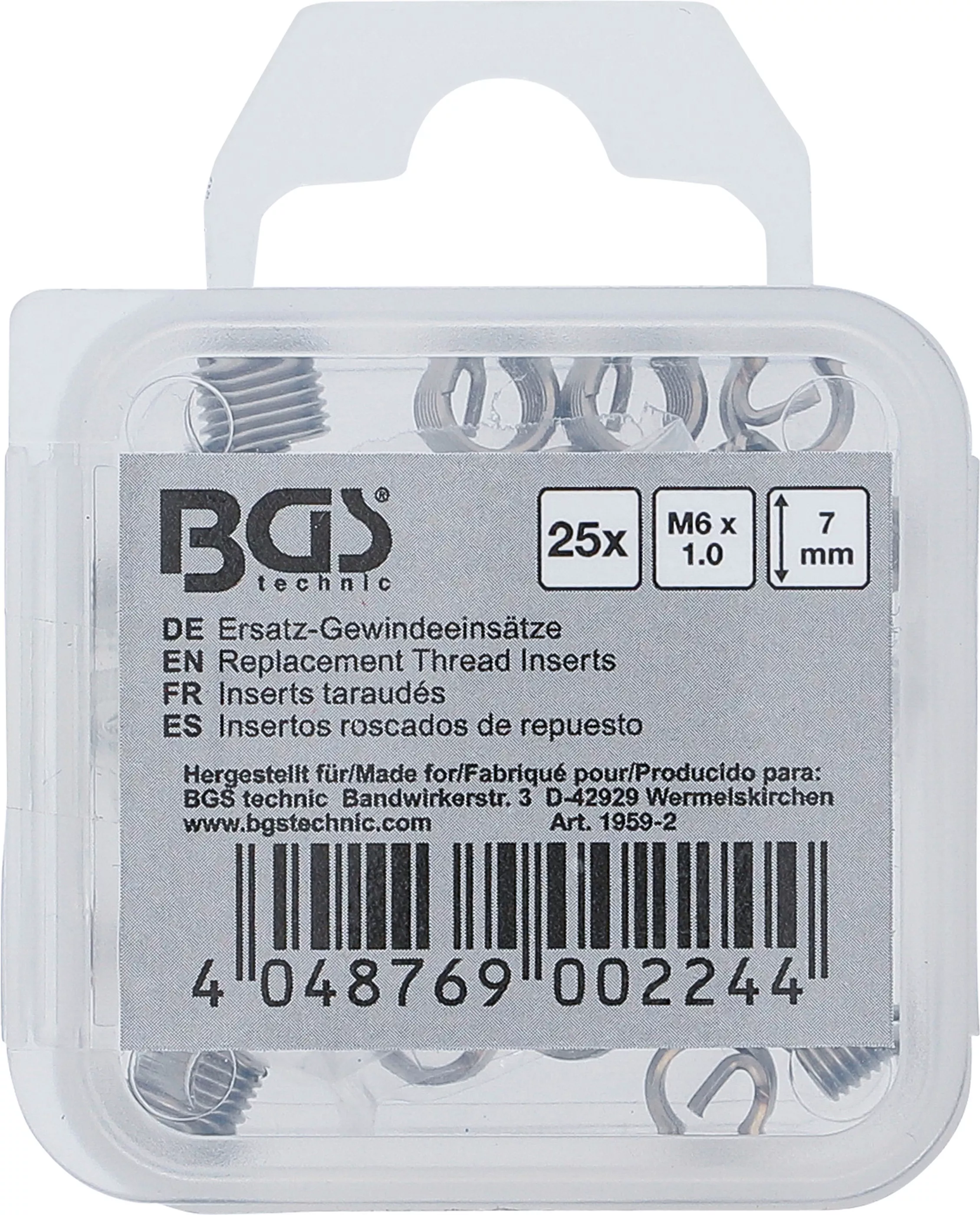 Adaptoare filetate de schimb | M6 x 1,0 | 25 piese [3]