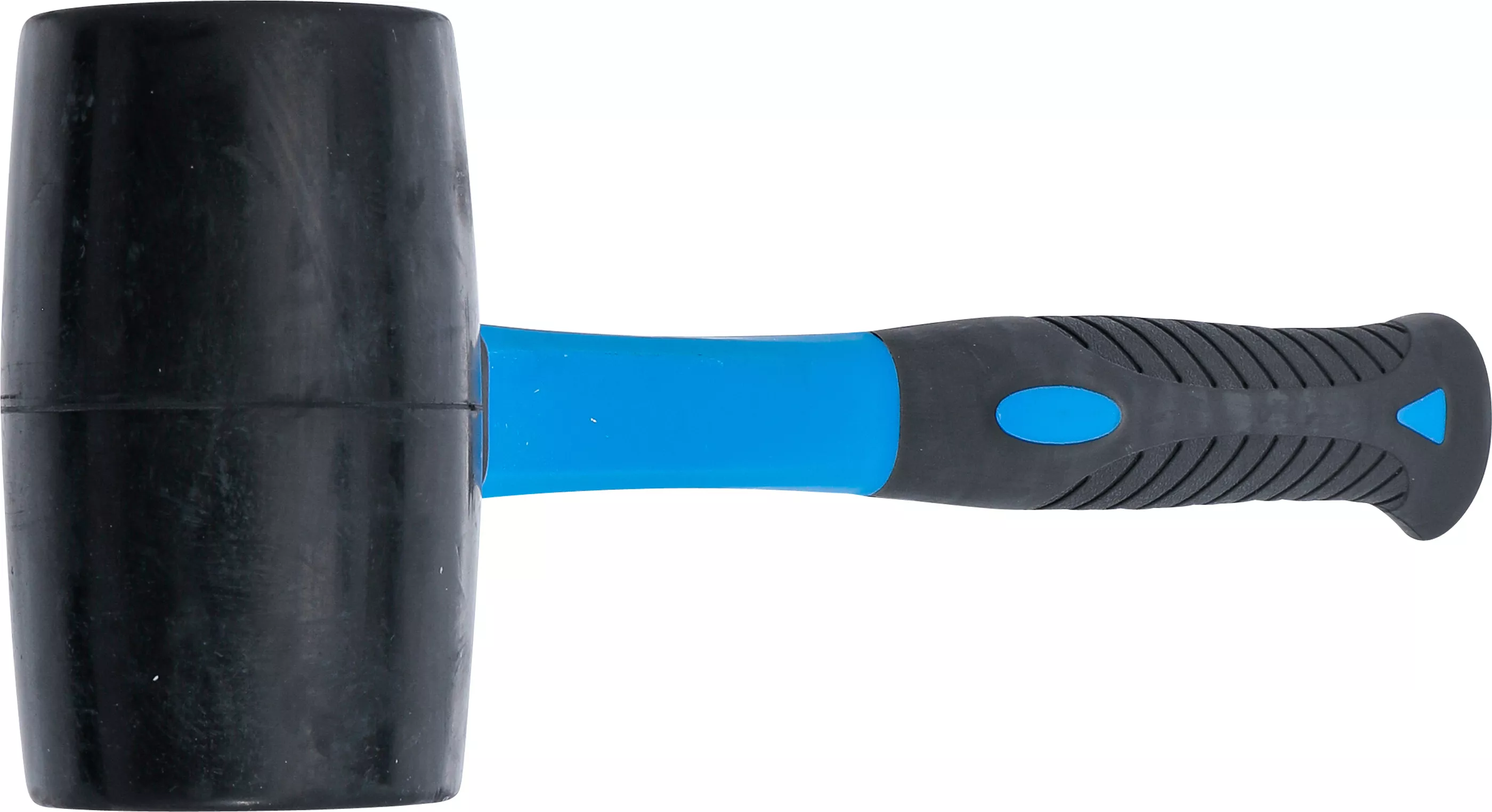 Ciocan de cauciuc | coada fibra de sticla | cap negru | o 65 mm | 720 g [3]