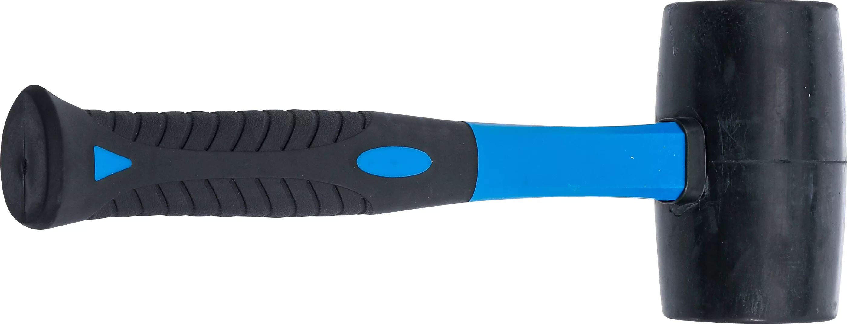 Ciocan de cauciuc | coada fibra de sticla | cap negru | o 65 mm | 720 g [4]