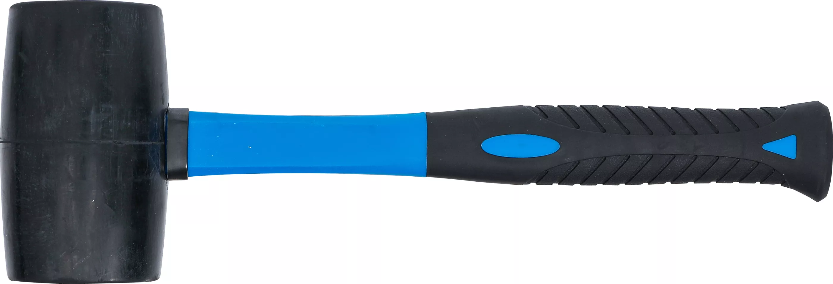 Ciocan de cauciuc | coada fibra de sticla | cap negru | o 65 mm | 720 g [5]