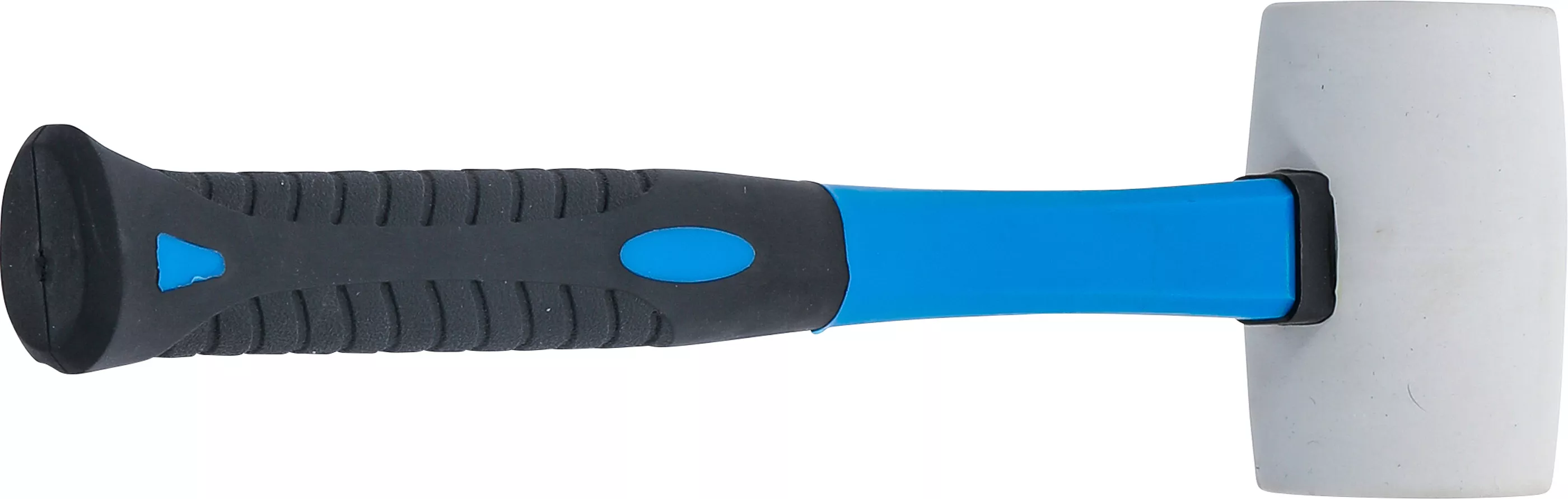 Ciocan de cauciuc | coada fibra de sticla | cap alb | o 48 mm | 250 g [4]