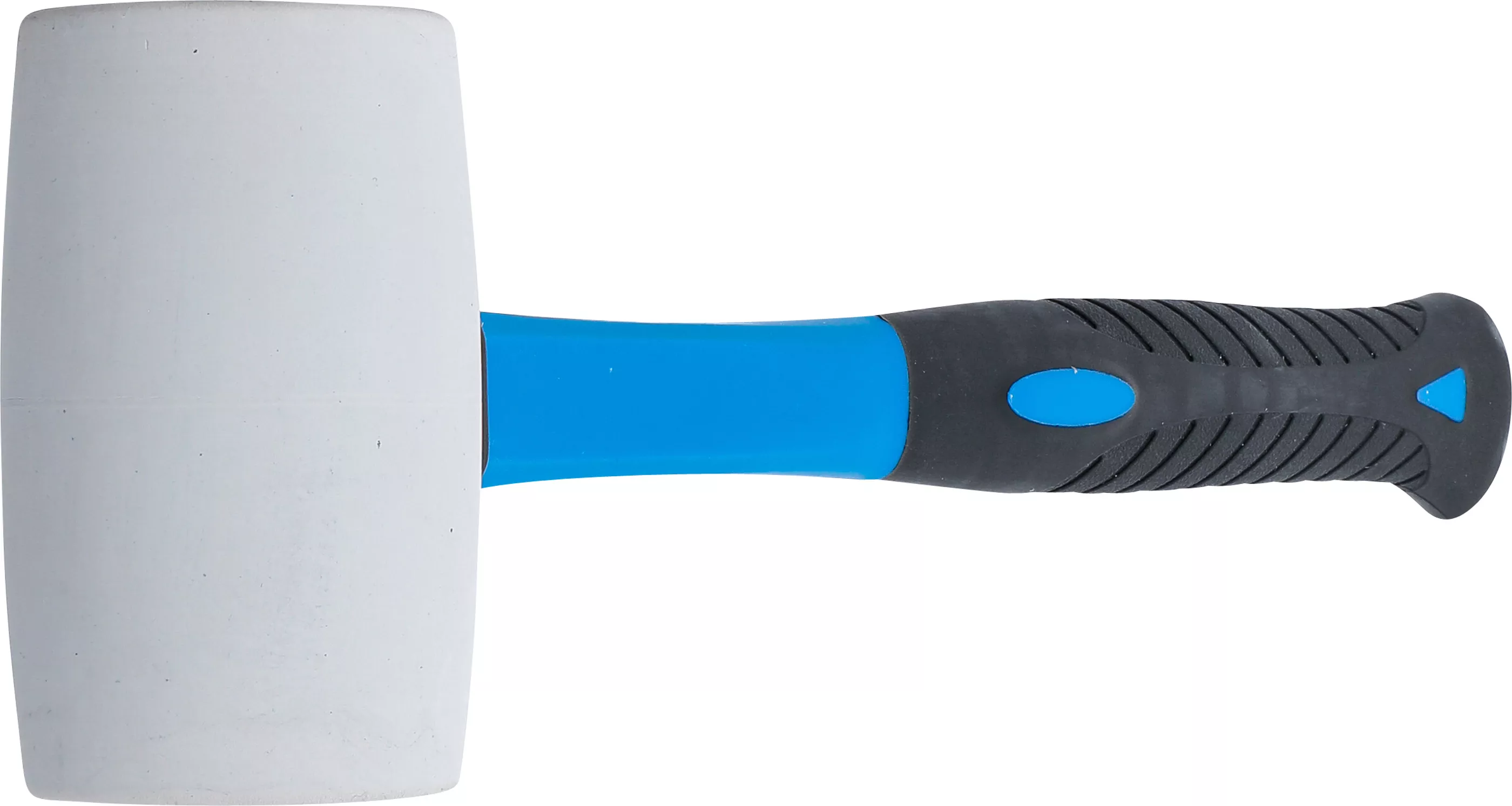 Ciocan de cauciuc | coada fibra de sticla | cap alb | o 64 mm | 750 g [3]