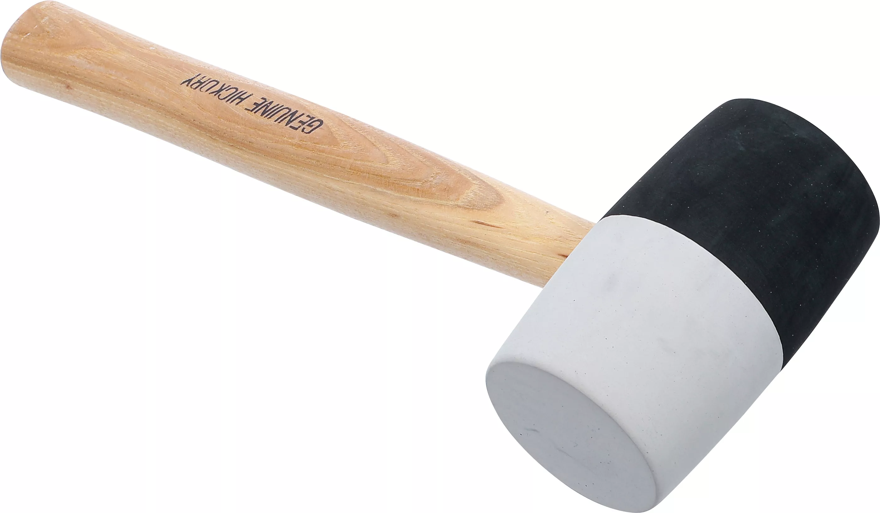 Ciocan de cauciuc | coada Hickory | cap alb negru | o 63 mm | 840 g [2]