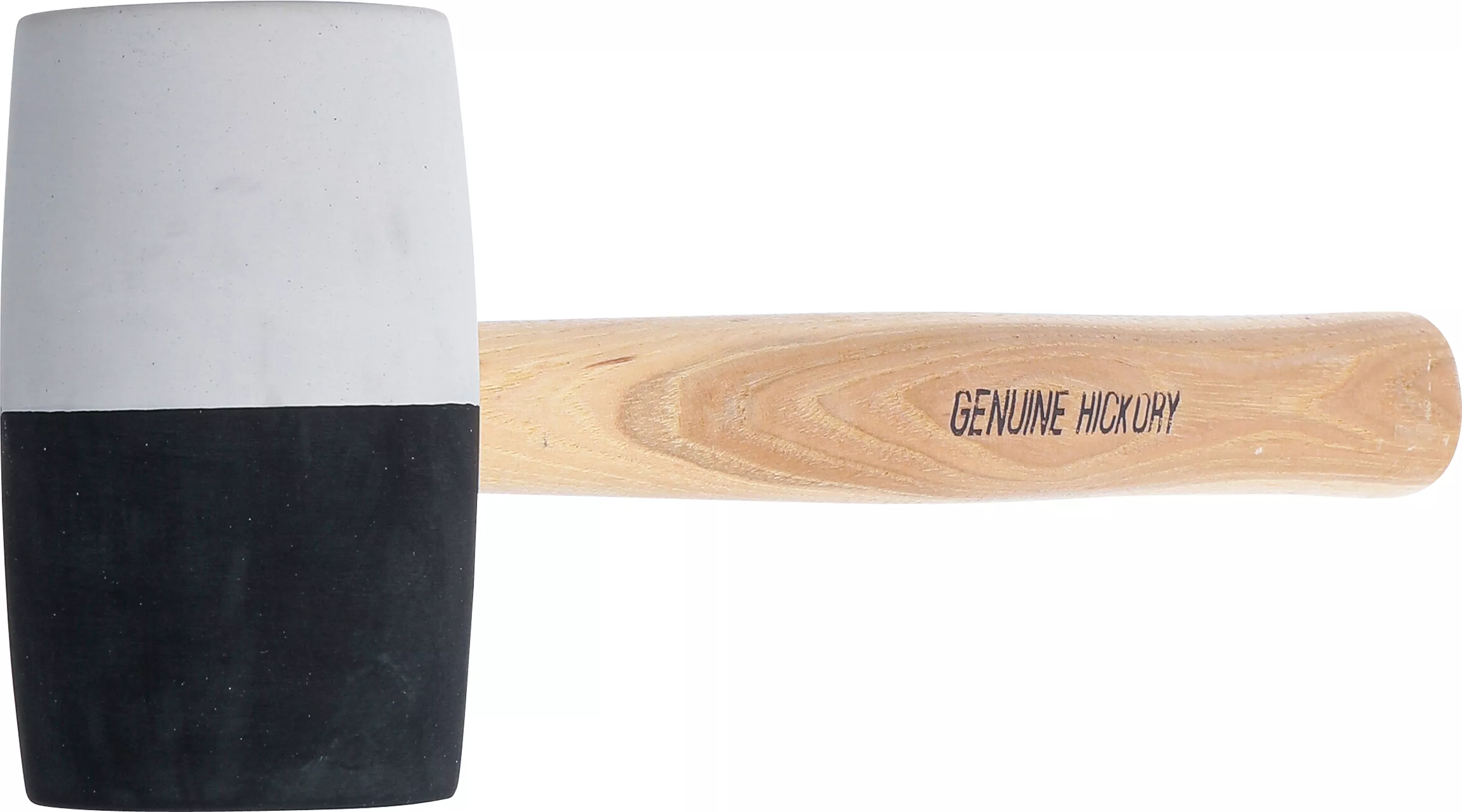 Ciocan de cauciuc | coada Hickory | cap alb negru | o 63 mm | 840 g [3]
