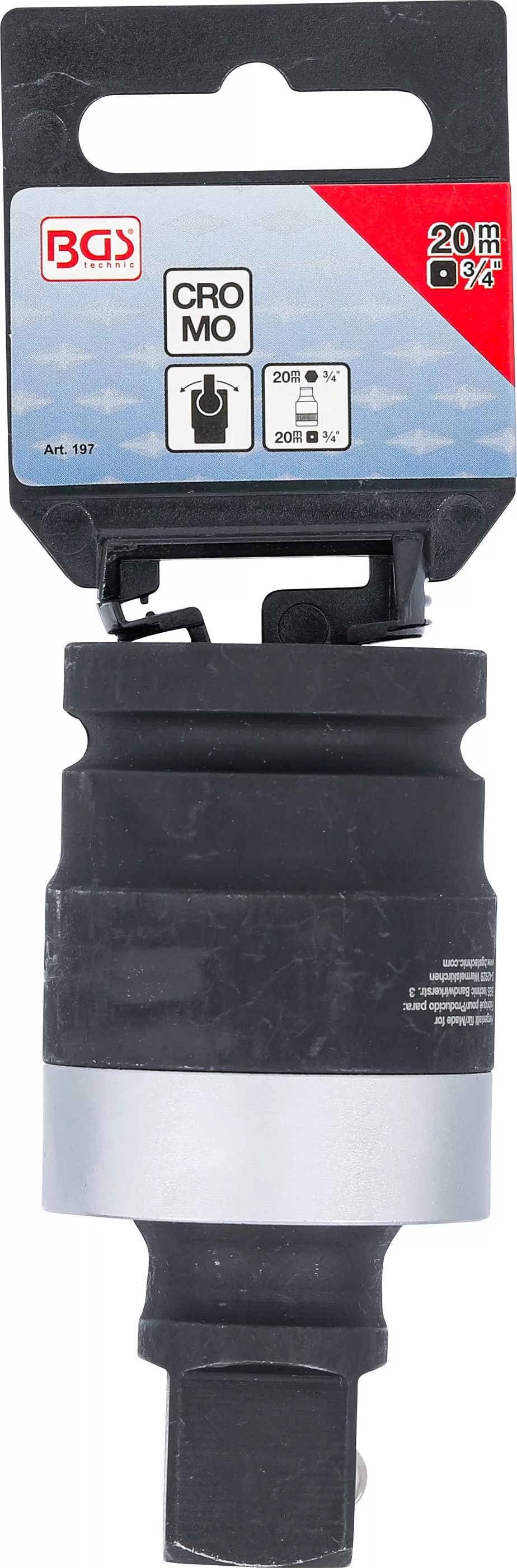 Articulatie sferica de impact | 20 mm (3/4") [4]