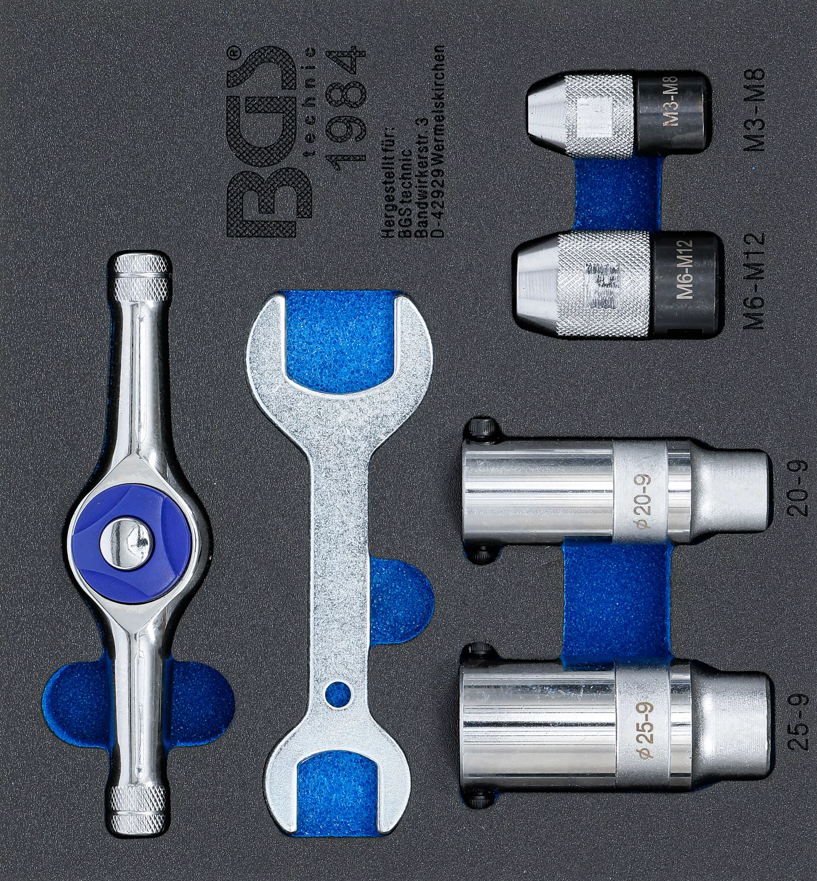 Suport organizator pentru carucior 1/6: Set dispozitive strangere pentru tarozi | 6 piese [1]