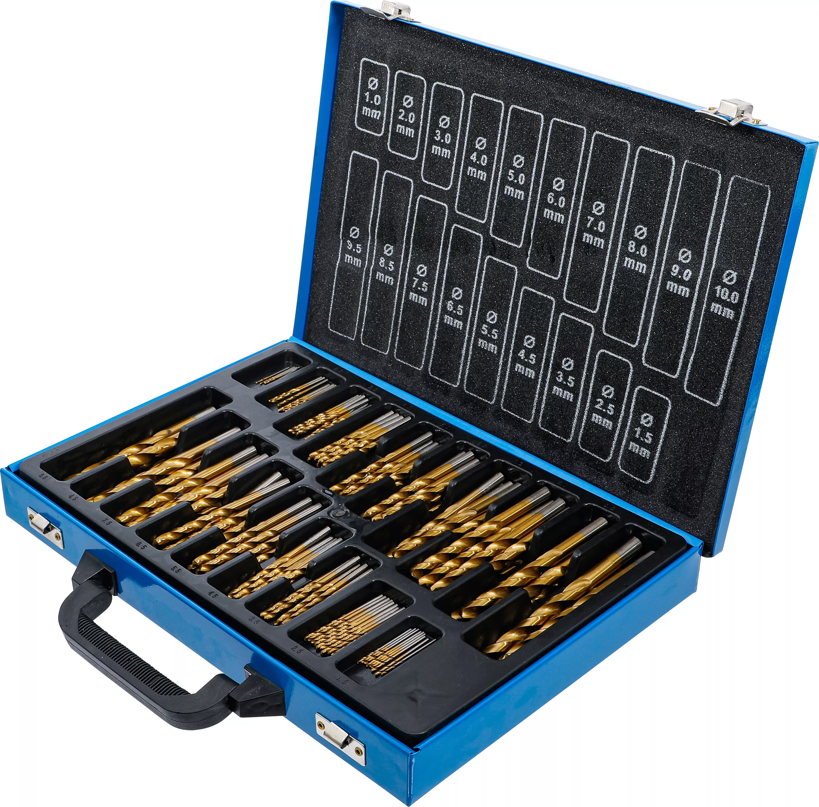 Set burghie spiralate | HSS | titan nitrurat | 1 - 10 mm | 170 piese [3]