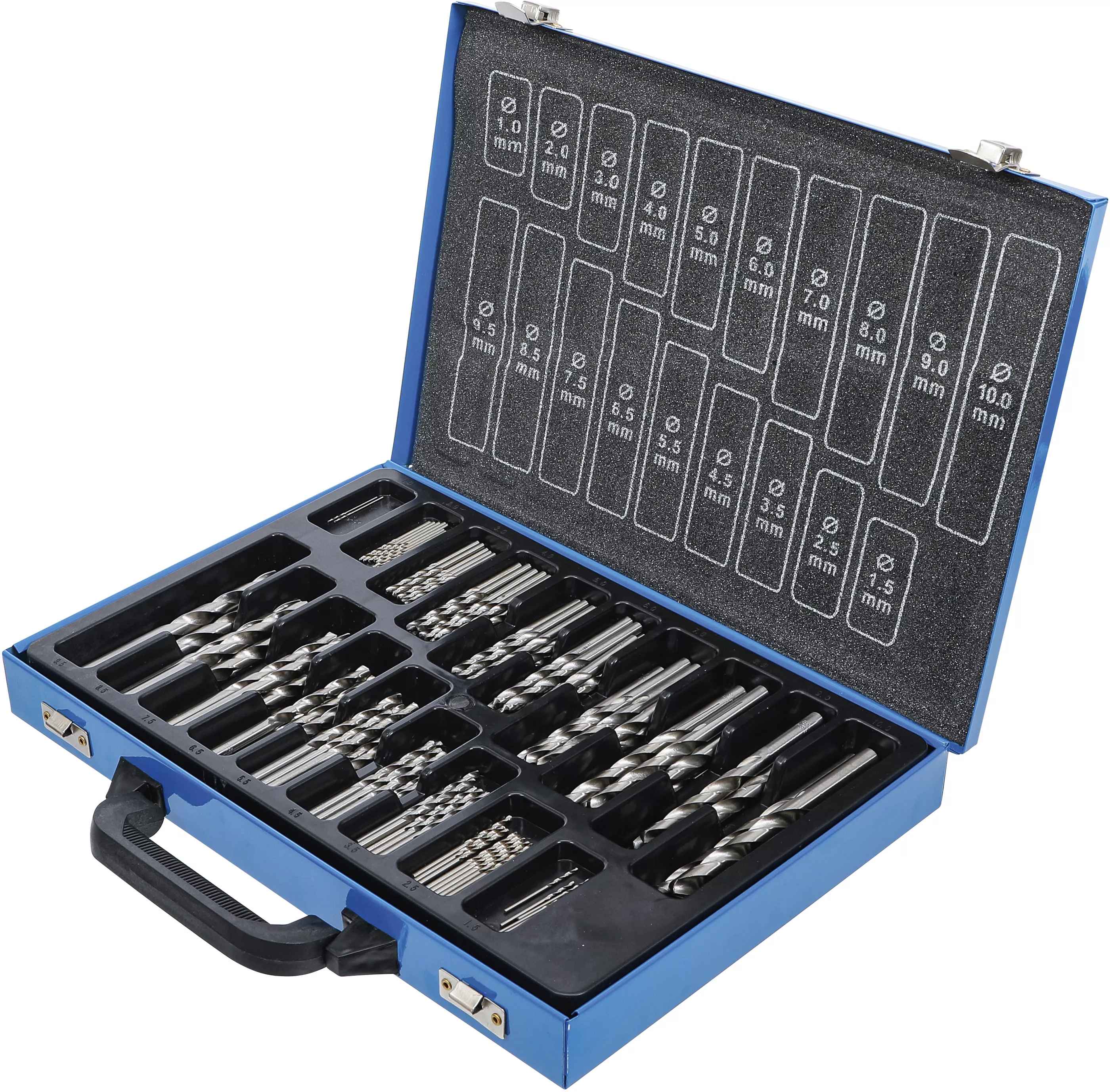 Set burghie spiralate | HSS | 1 - 10 mm | 170 piese [3]