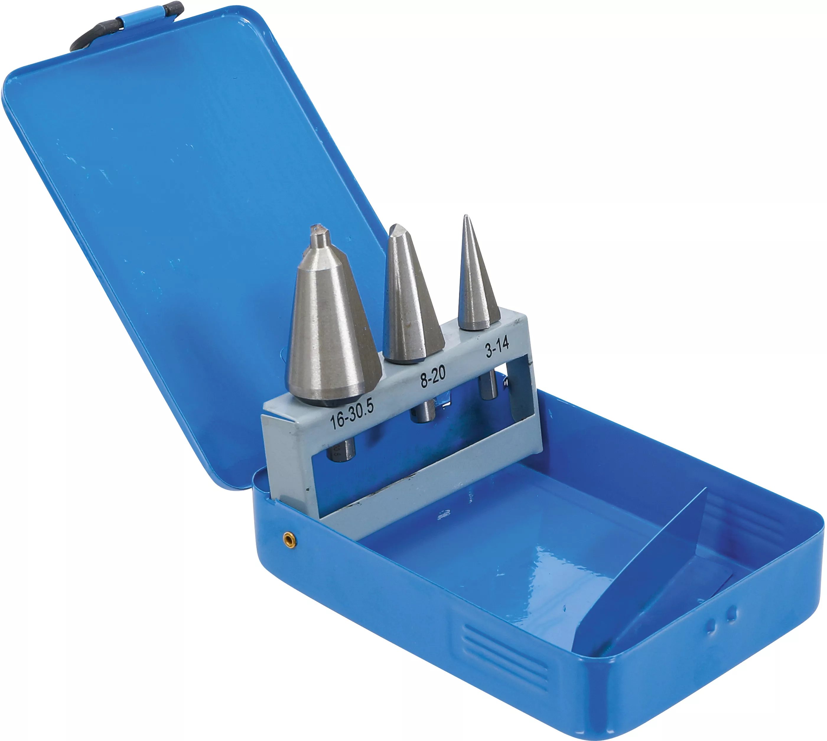Set burghie conice pentru tabla | HSS | 3 marimi | 3 piese [2]