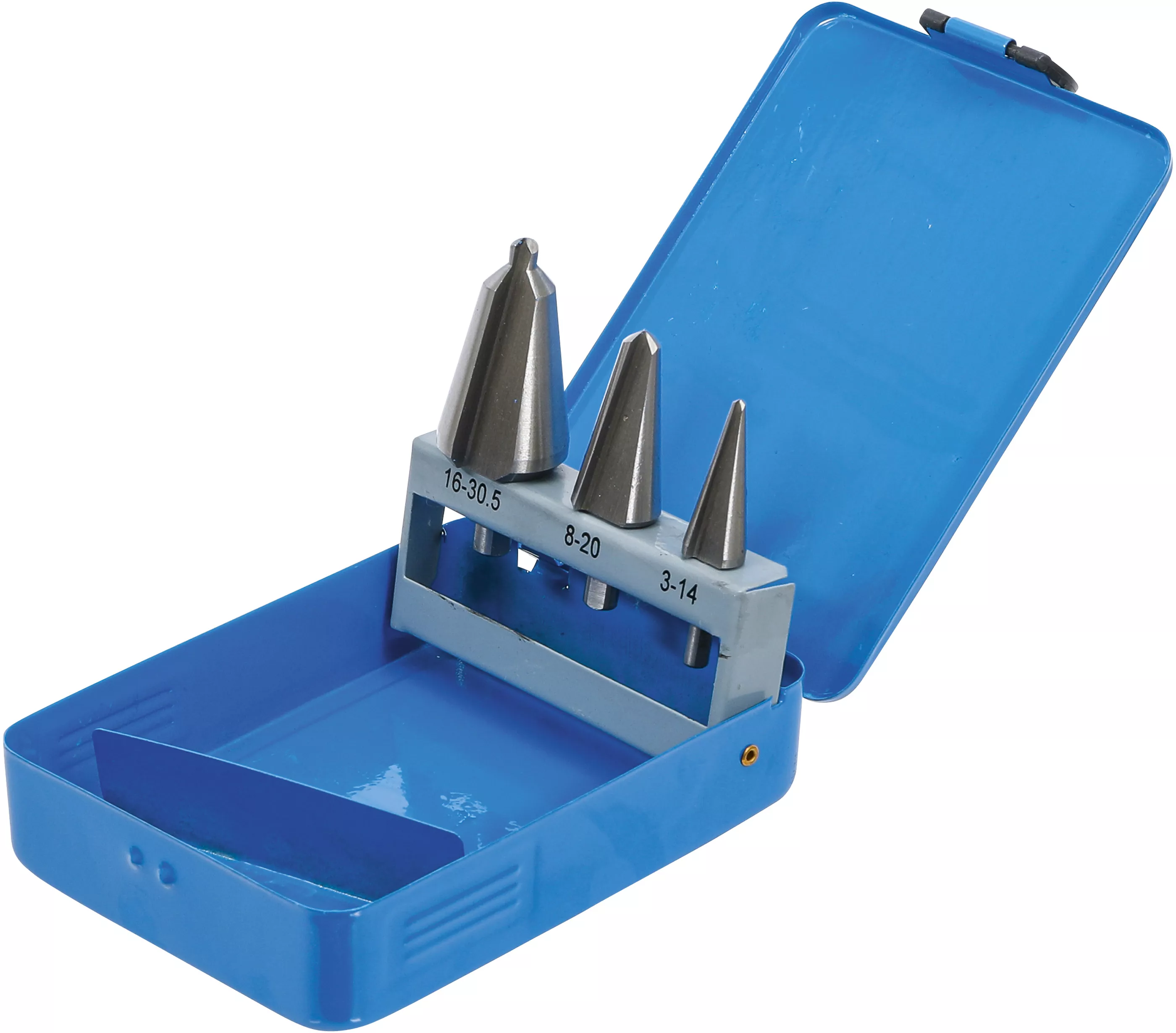 Set burghie conice pentru tabla | HSS | 3 marimi | 3 piese [3]