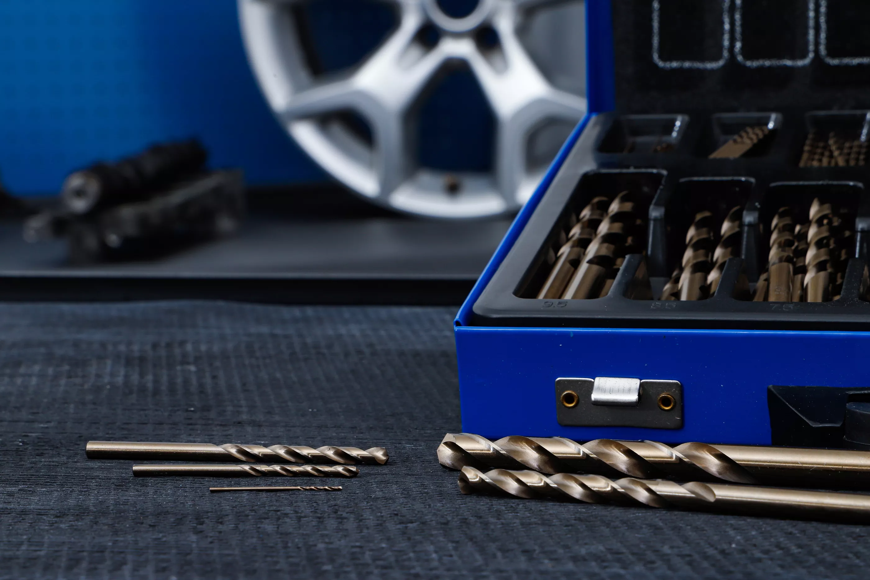 Set burghie spiralate | HSS | aliaj 5 % cobalt | 1 - 10 mm | 170 piese [2]