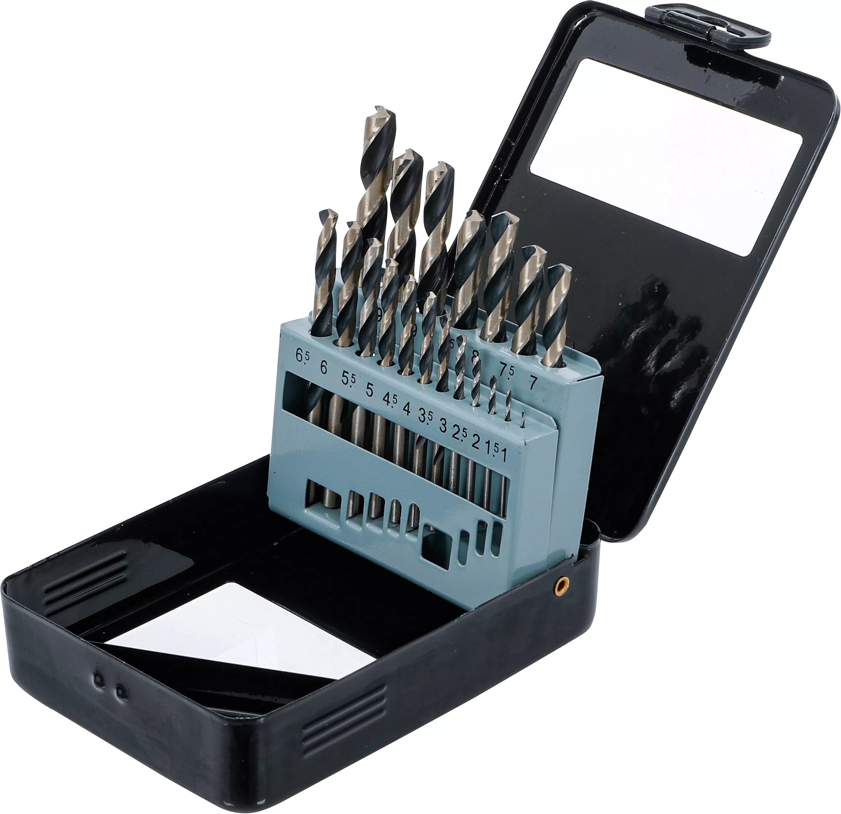 Set burghie spiralate HSS | 1 - 10 mm | 19 piese [3]
