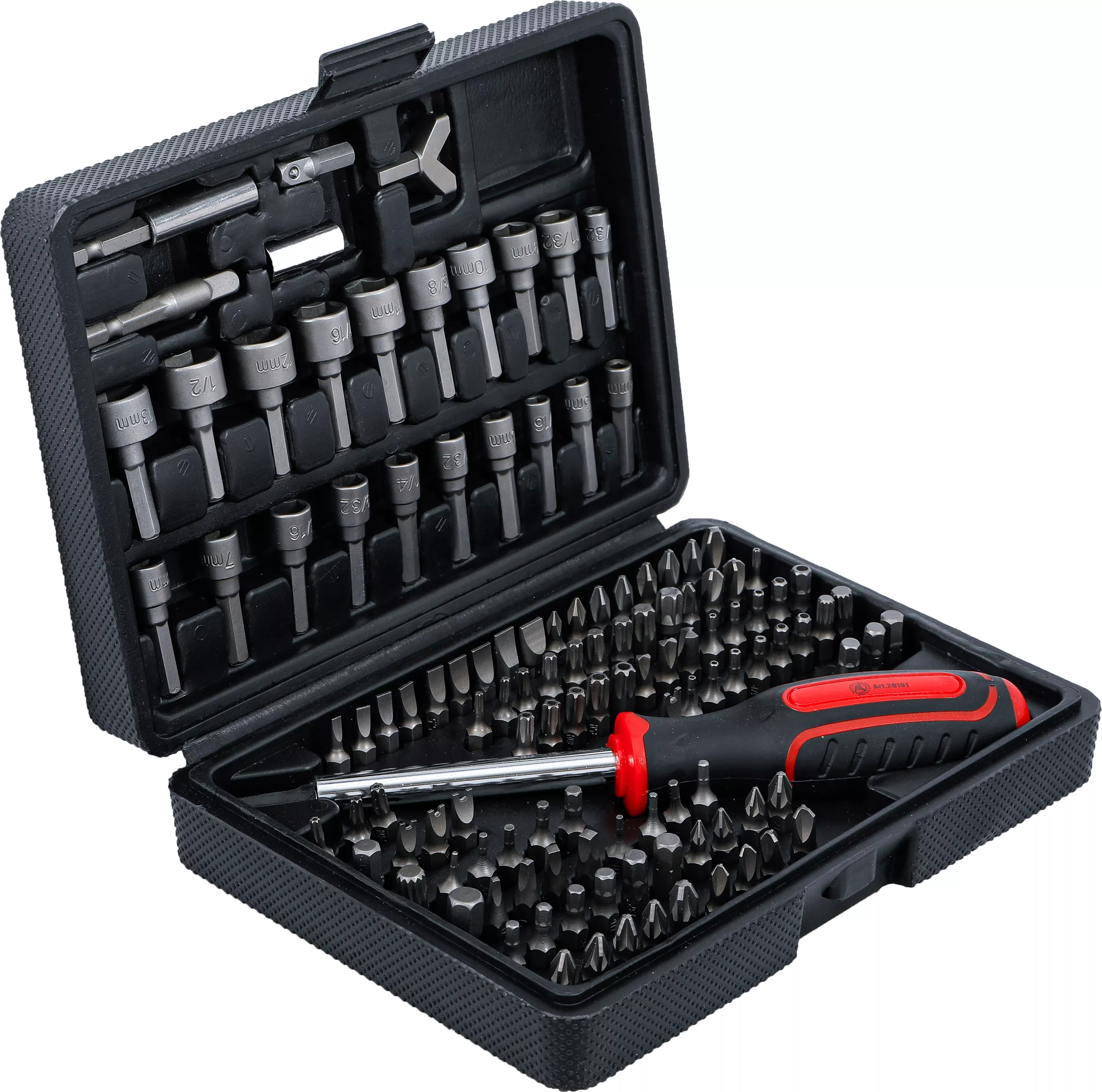 Set biti universal | Antrenare 6 colturi exterior 6,3 mm (1/4") | 122 piese [2]