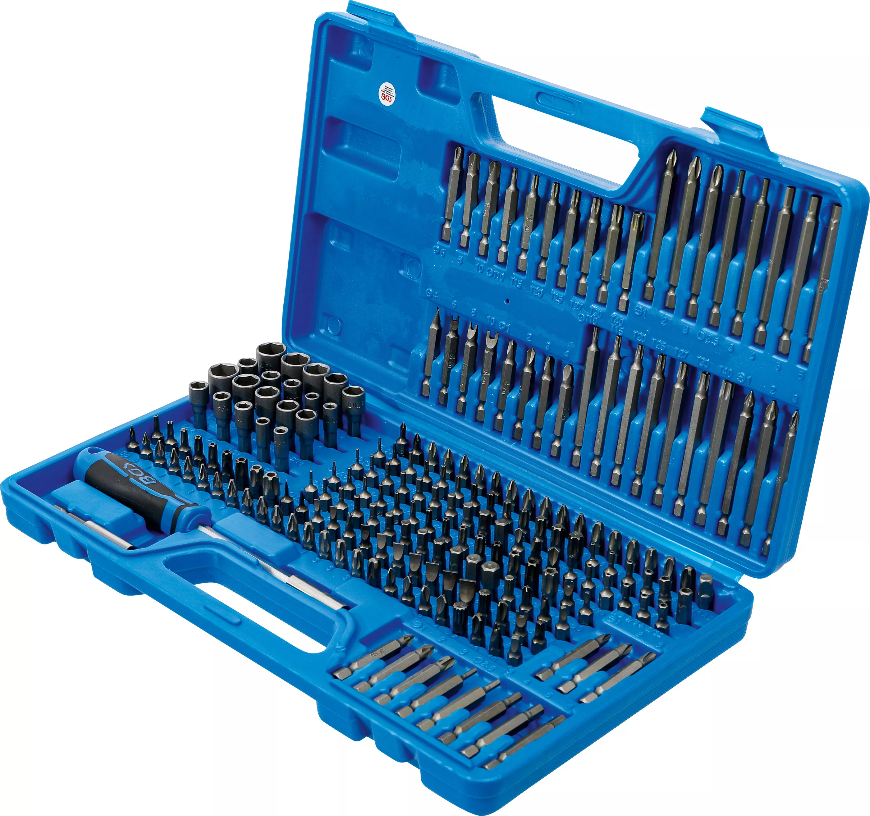 Set biti universal/de siguranta | Antrenare hexagon exterior 6,3 mm (1/4") | 208 piese [5]