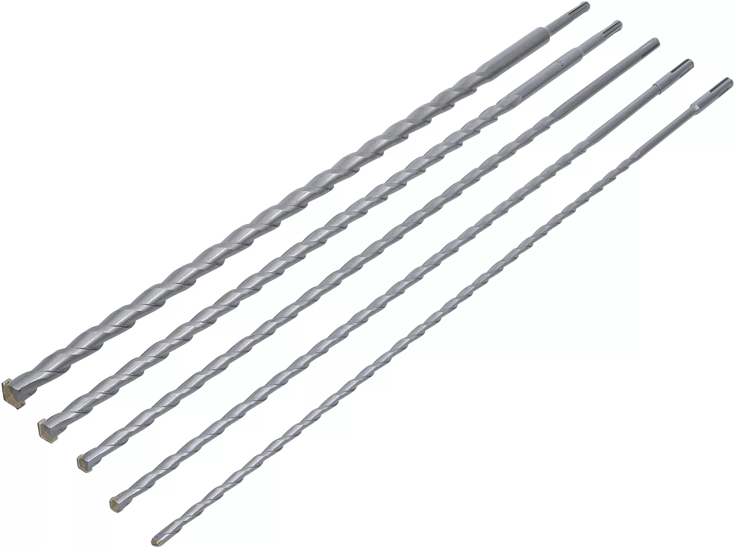 Set burghie strapungere ziduri | Tija SDS | 8 - 20 mm | 5 piese [1]