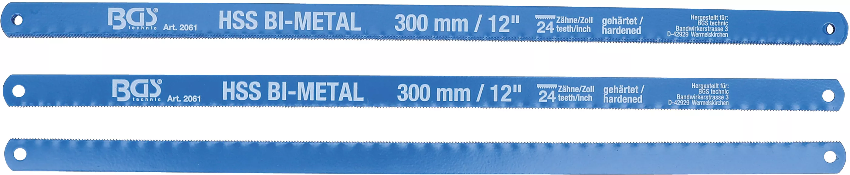 Panze fierastrau pentru metale | HSS flexibile | 13 x 300 mm | 10 piese [2]