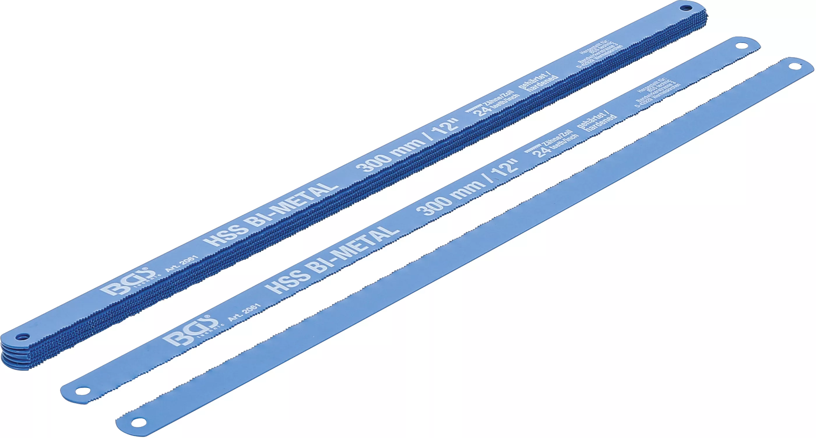 Panze fierastrau pentru metale | HSS flexibile | 13 x 300 mm | 10 piese [1]