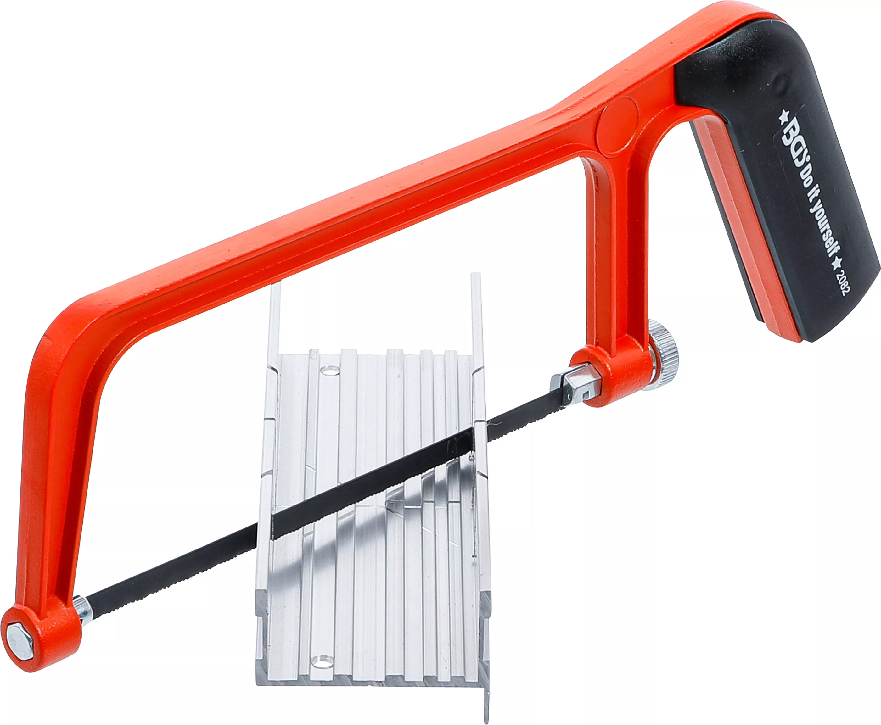 Ferastrau pentru metale din aluminiu | incl. cutie-suport taiere si panza | 150 mm [3]