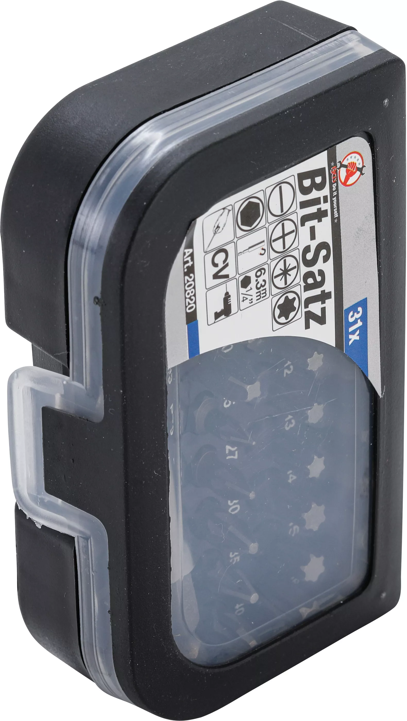 Set biti | Antrenare hexagon exterior 6,3 mm (1/4") | 31 piese [3]