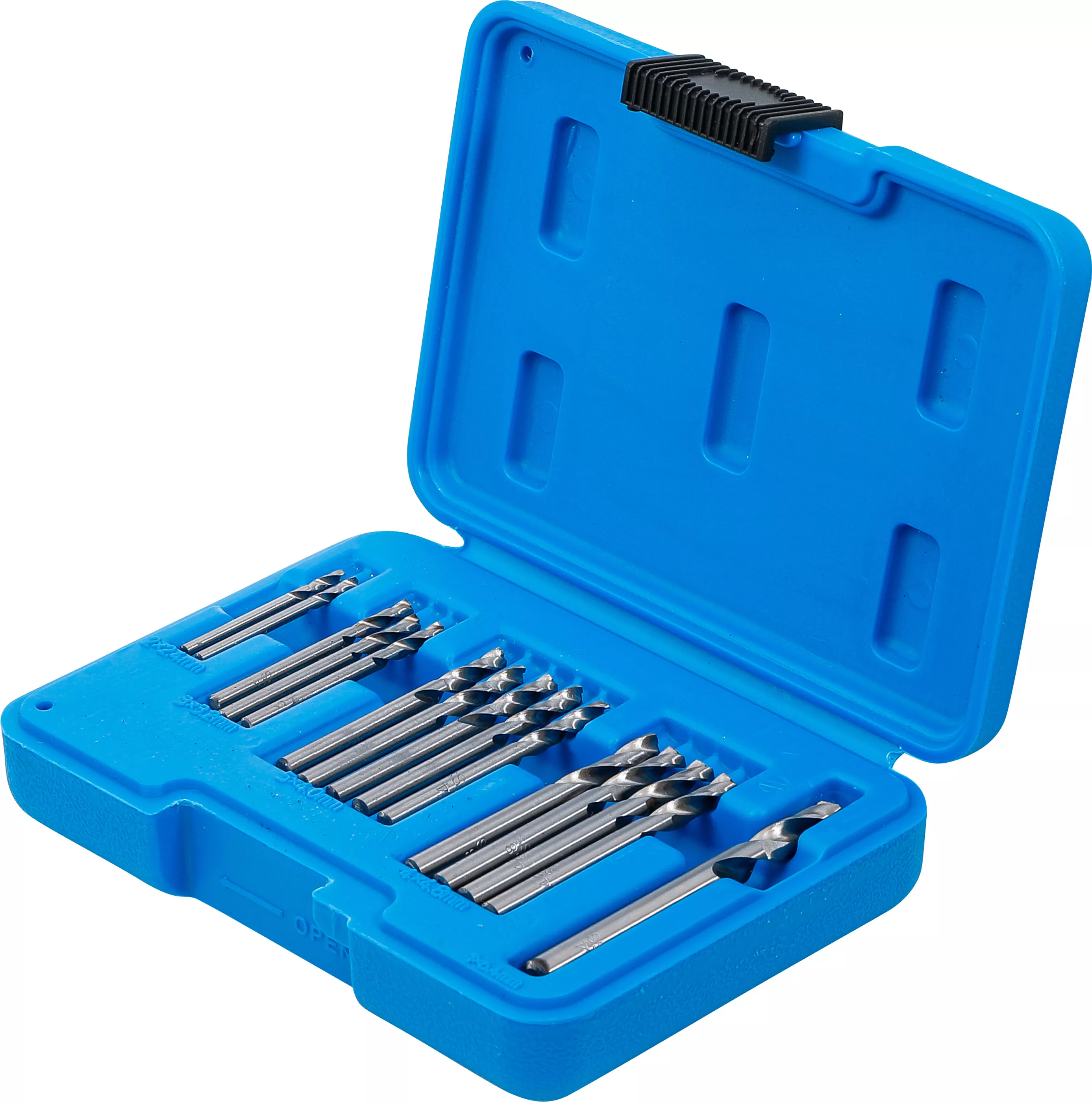 Set burghie nituri oarbe | HSS | 2,4 - 6,4 mm | 15 piese [3]