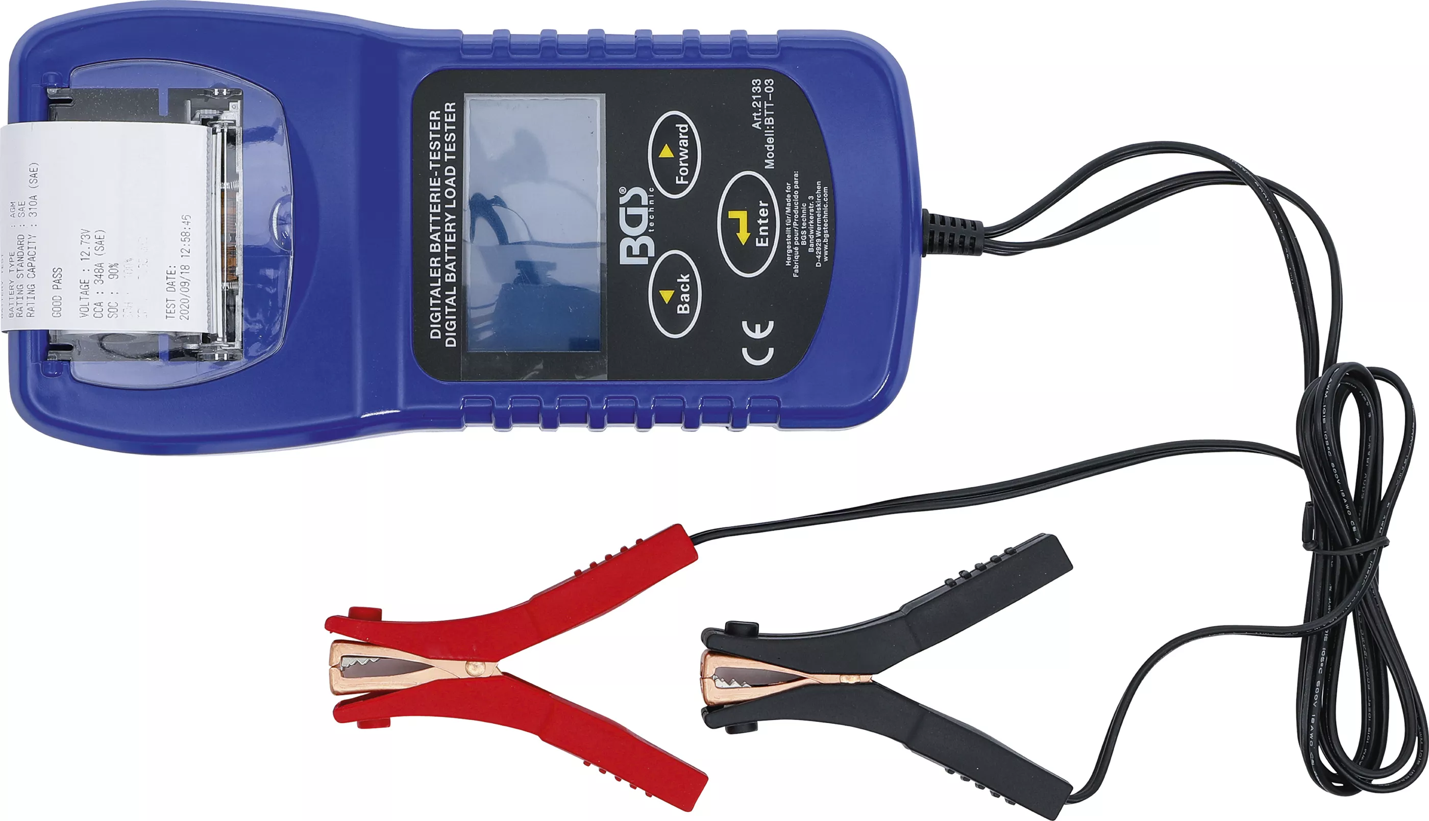 Tester digital baterie si sistem de incarcare | cu imprimanta [6]