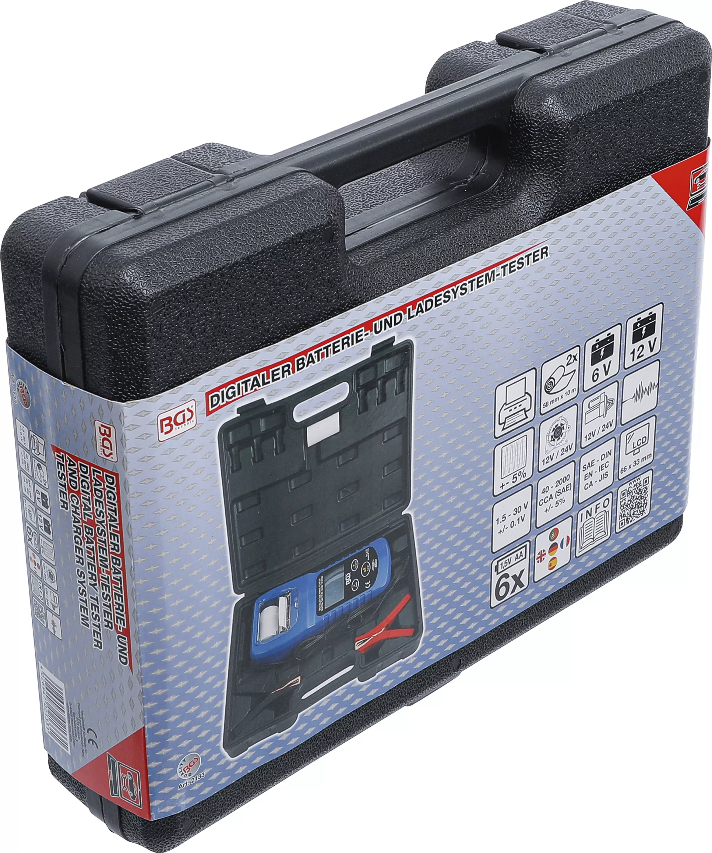 Tester digital baterie si sistem de incarcare | cu imprimanta [8]