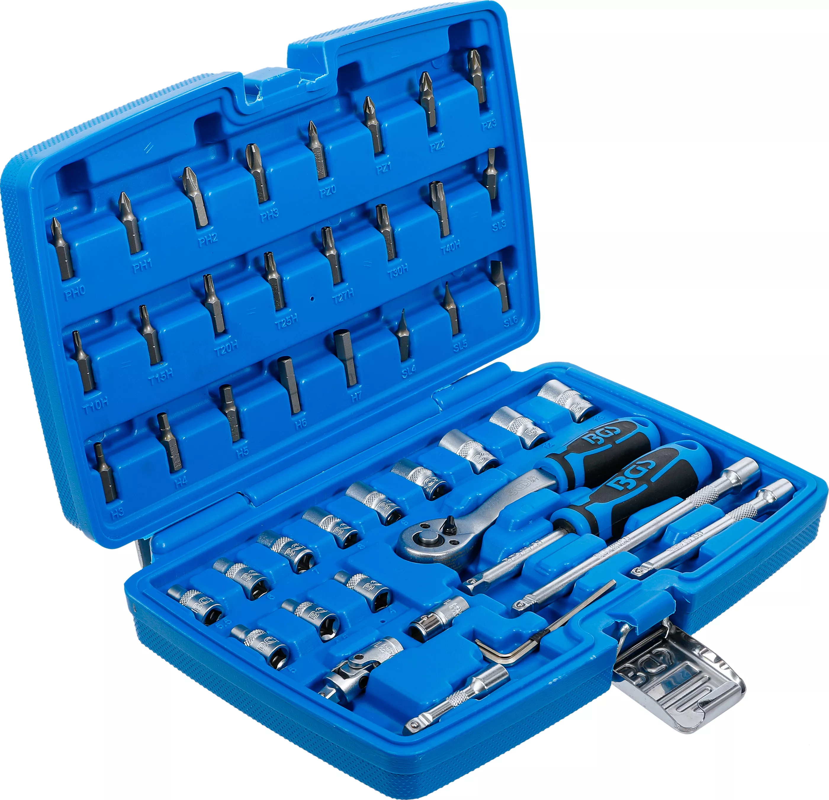 Set chei tubulare | Antrenare 6,3 mm (1/4") | 46 piese [2]