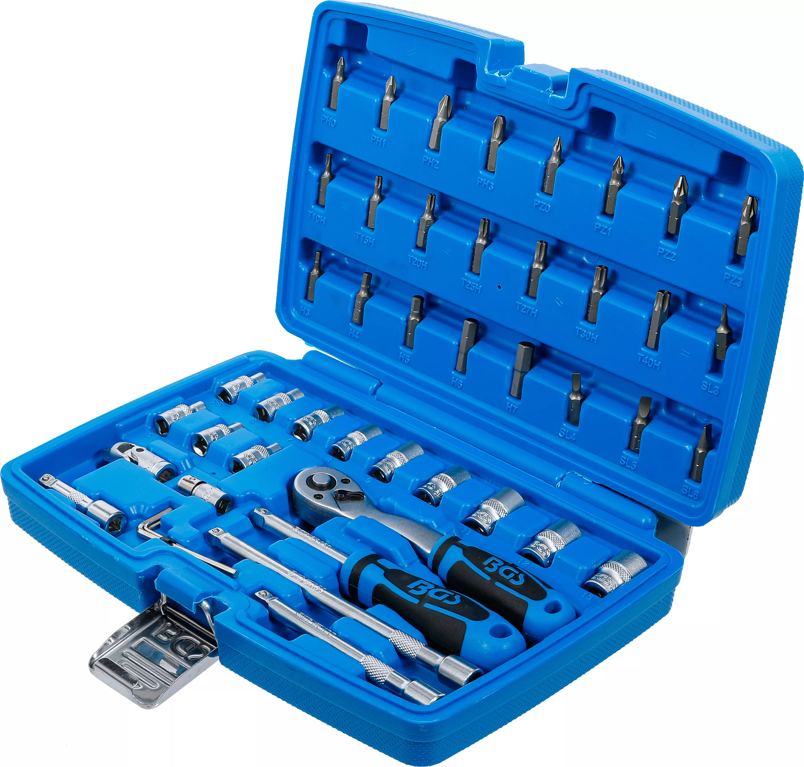 Set chei tubulare | Antrenare 6,3 mm (1/4") | 46 piese [3]