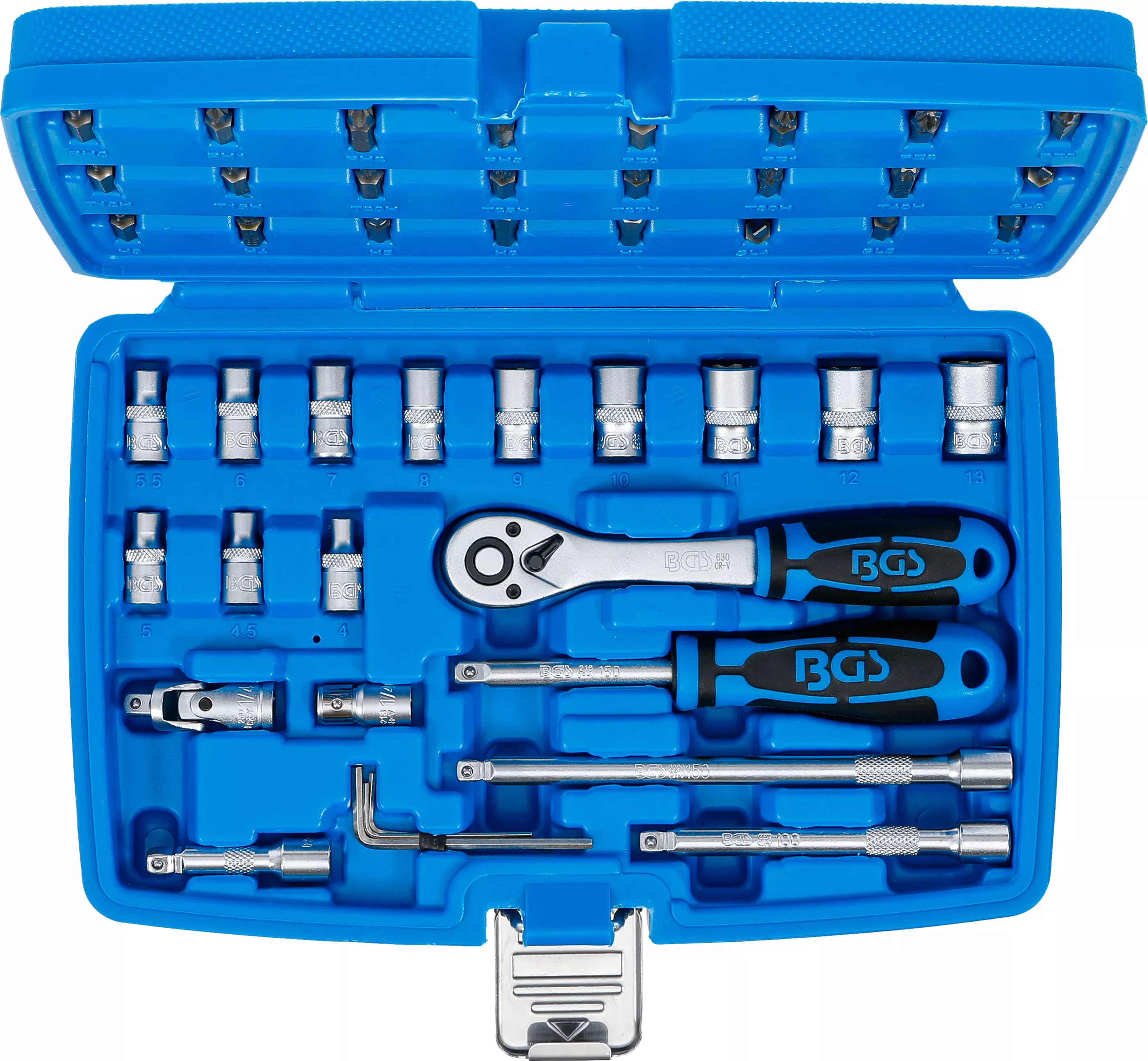 Set chei tubulare | Antrenare 6,3 mm (1/4") | 46 piese [4]