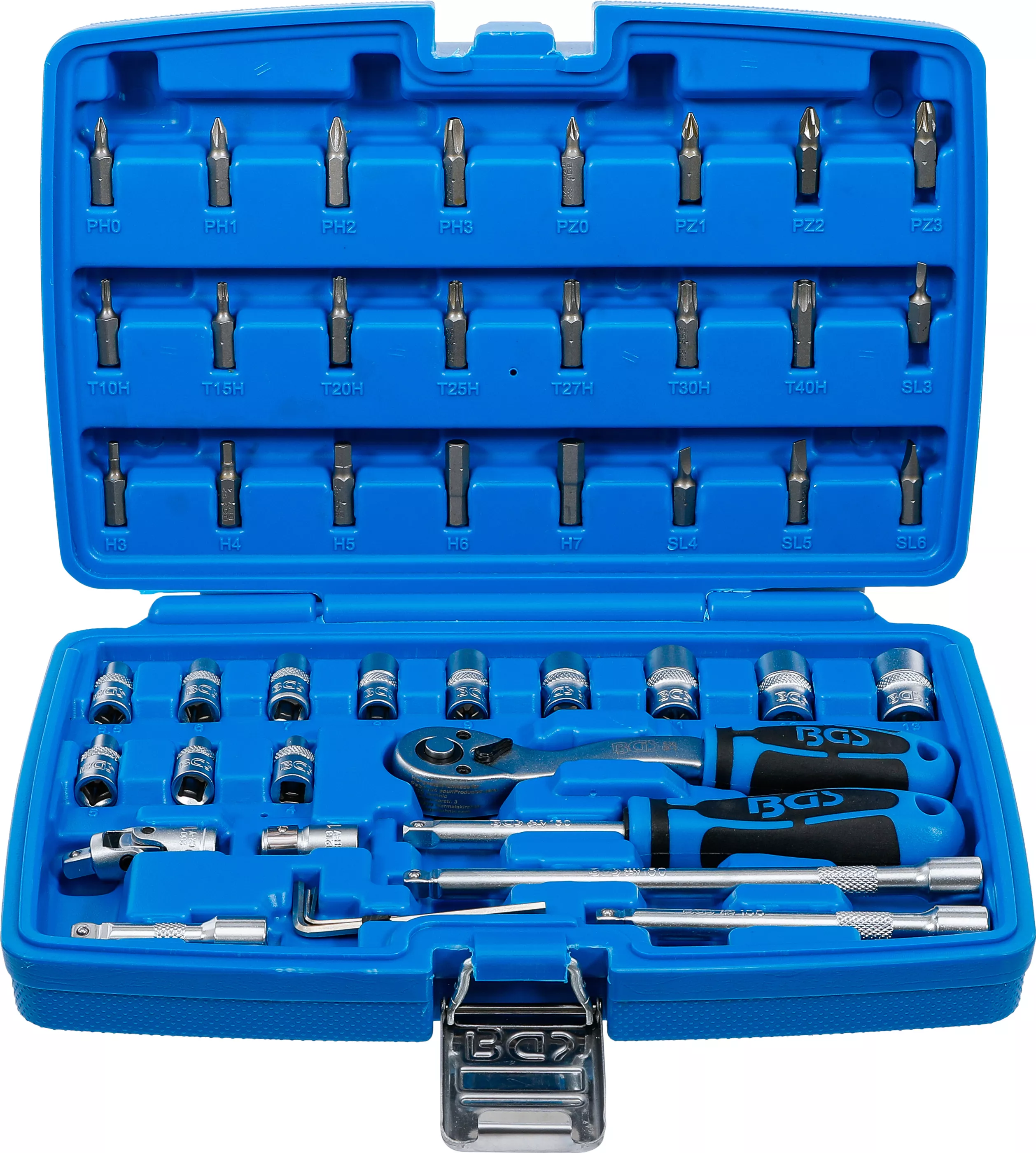 Set chei tubulare | Antrenare 6,3 mm (1/4") | 46 piese [1]