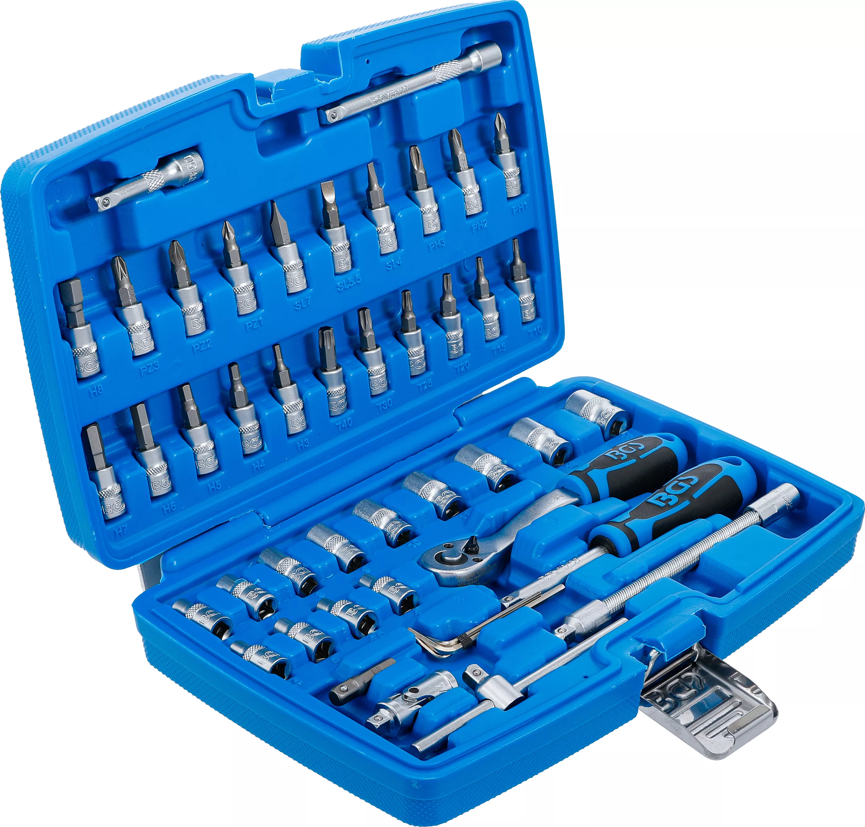 Set chei tubulare | Antrenare 6,3 mm (1/4") | 46 piese [2]