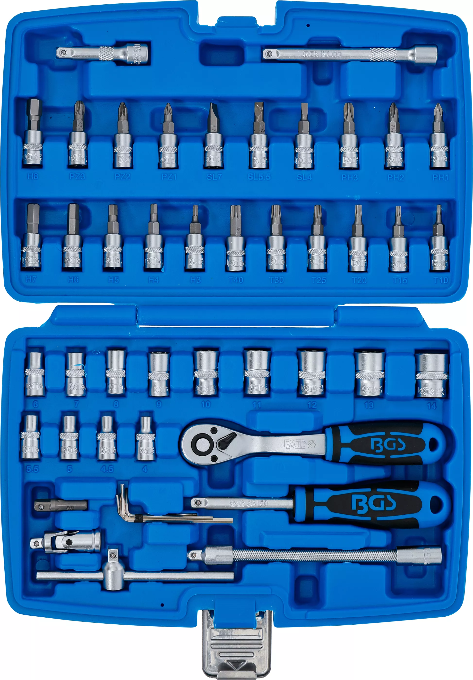 Set chei tubulare | Antrenare 6,3 mm (1/4") | 46 piese [4]