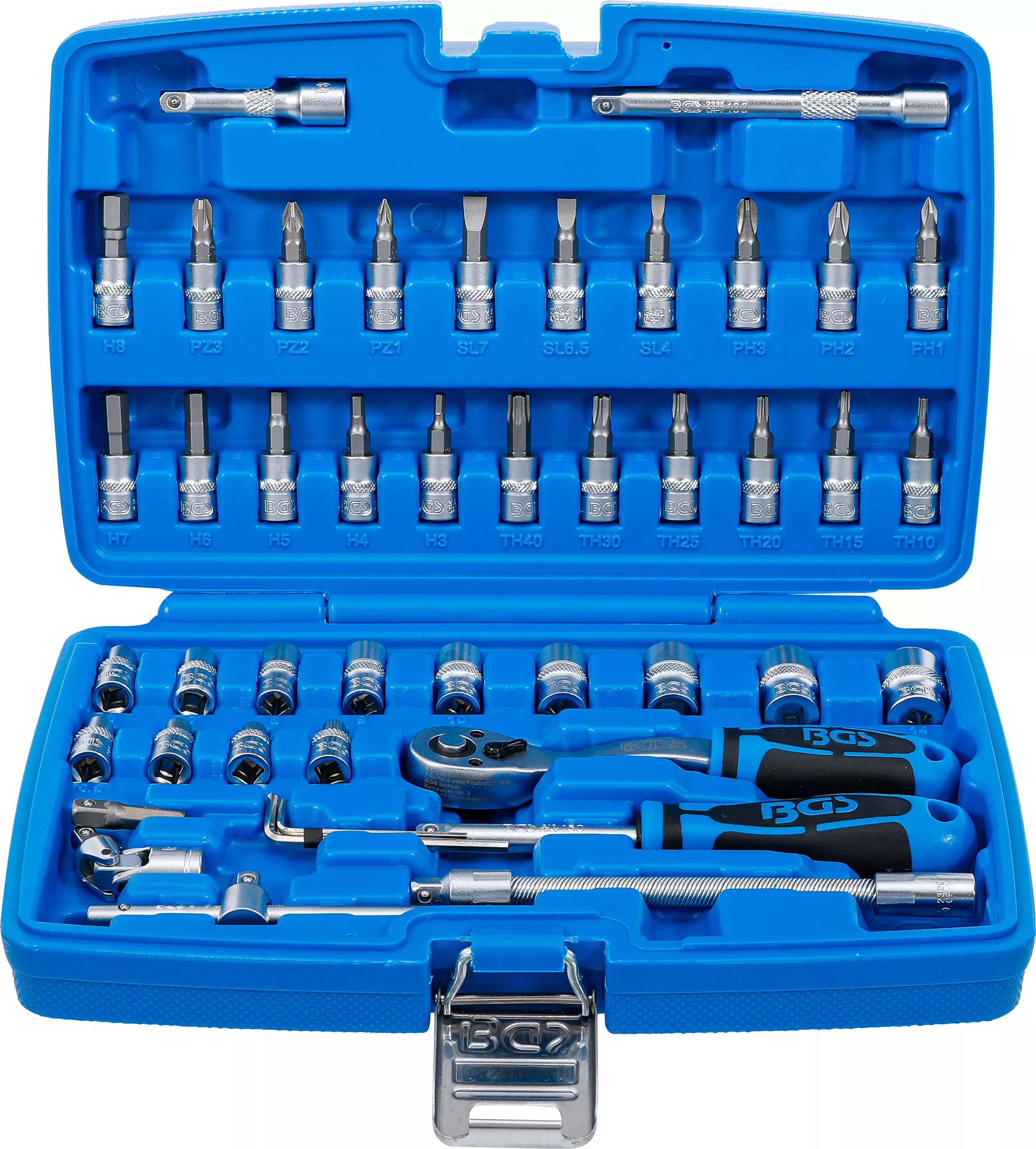 Set chei tubulare | Antrenare 6,3 mm (1/4") | 46 piese [1]