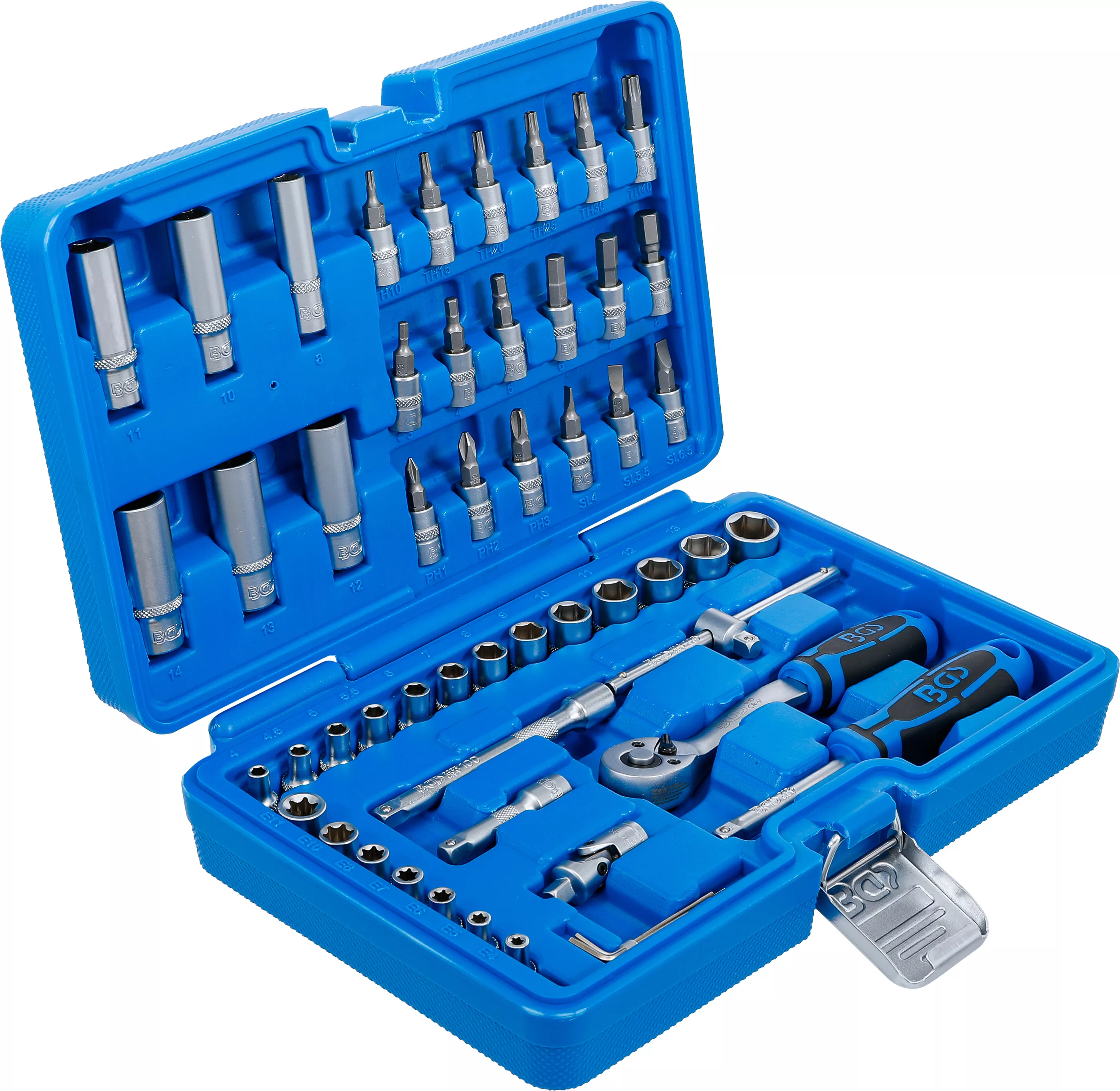 Set chei tubulare | Antrenare 6,3 mm (1/4") | 53 piese [2]
