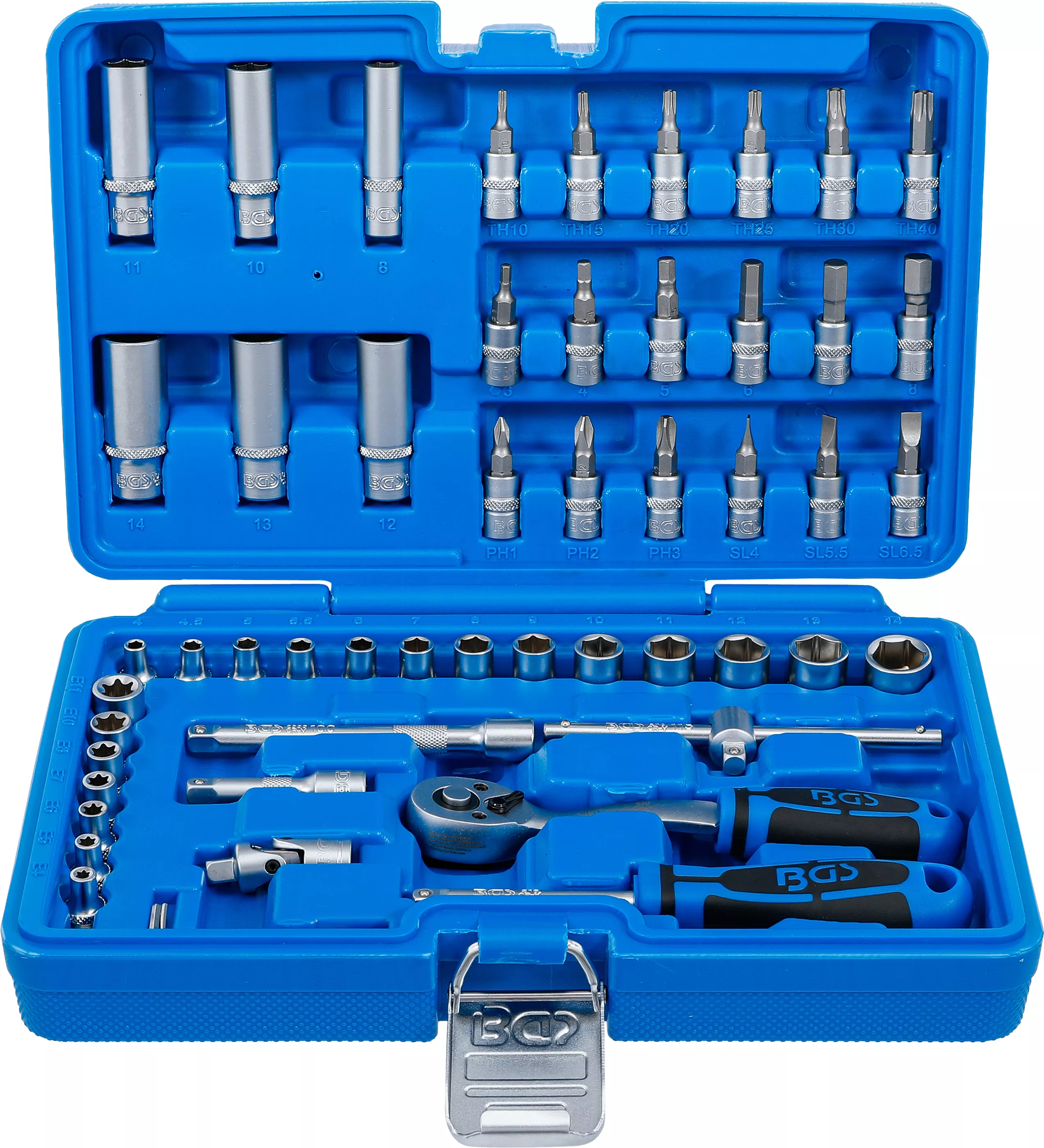 Set chei tubulare | Antrenare 6,3 mm (1/4") | 53 piese [1]