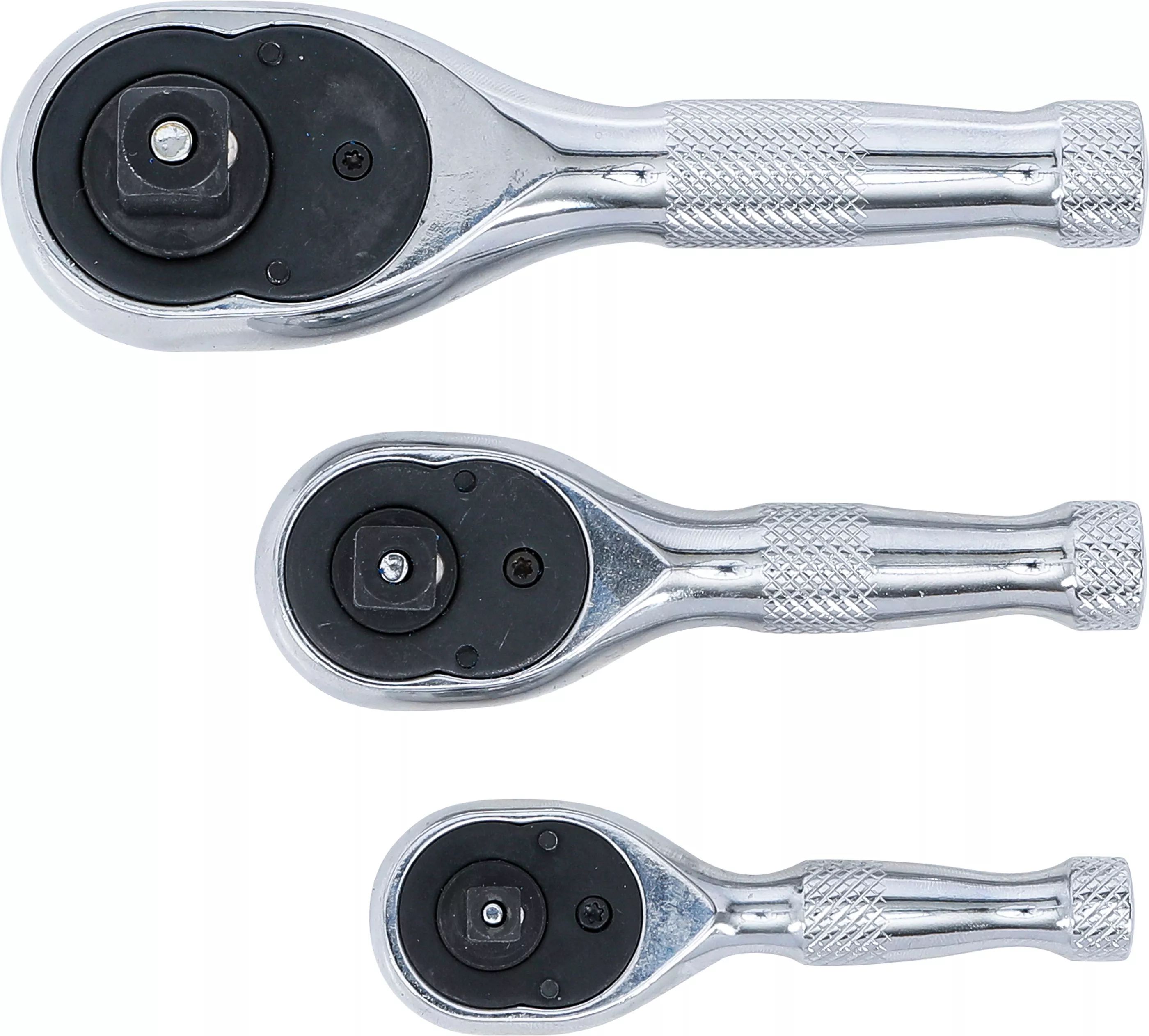 Set chei cu clichet reversibil | 6,3 mm (1/4") / 10 mm (3/8") / 12,5 mm (1/2") | 3 piese [5]