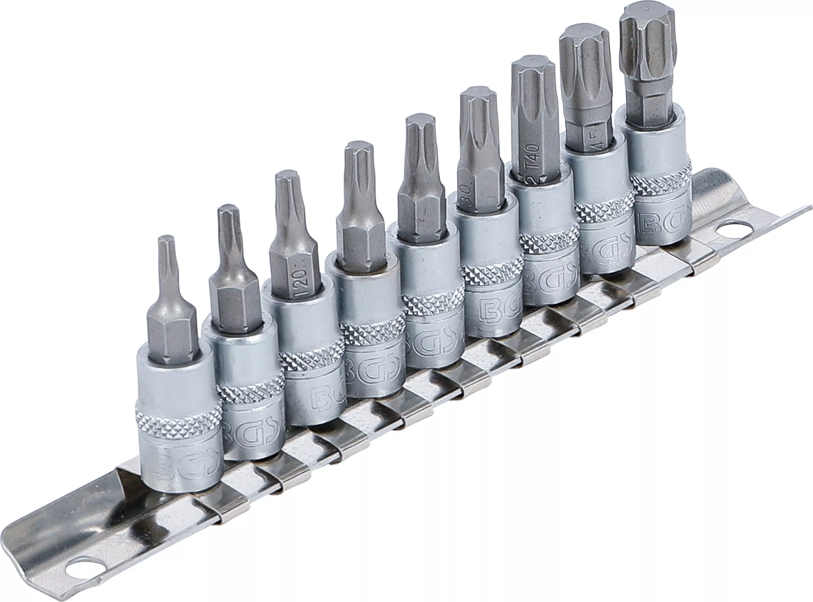Set biti | 6,3 mm (1/4") | Profil T (pentru Torx) T10 - T50 | 9 piese [2]
