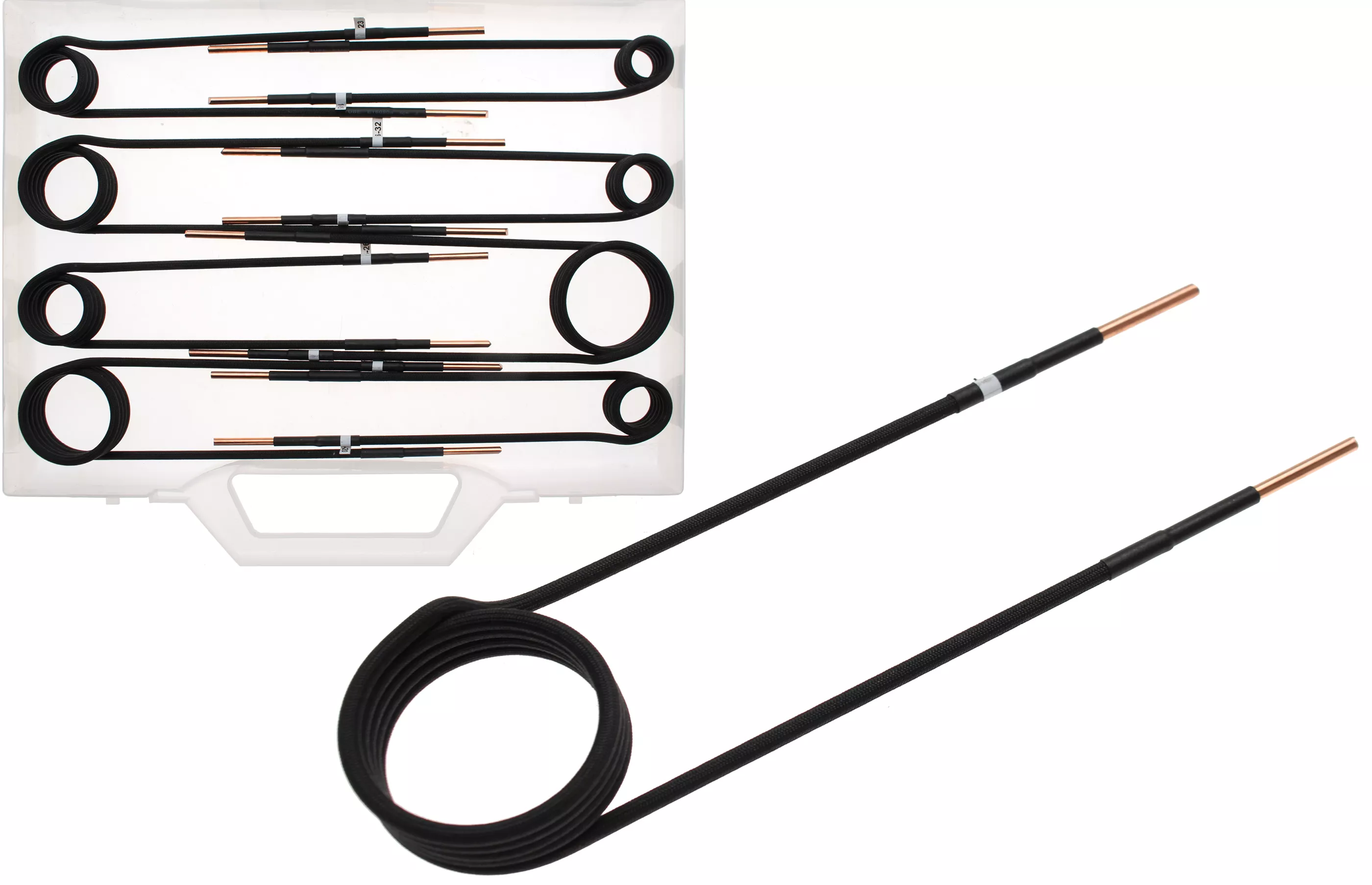 Set bobine de inductie pentru aparat incalzire cu inductie | drept | pentru BGS 2169, 3390, 3391 | 8 piese [1]