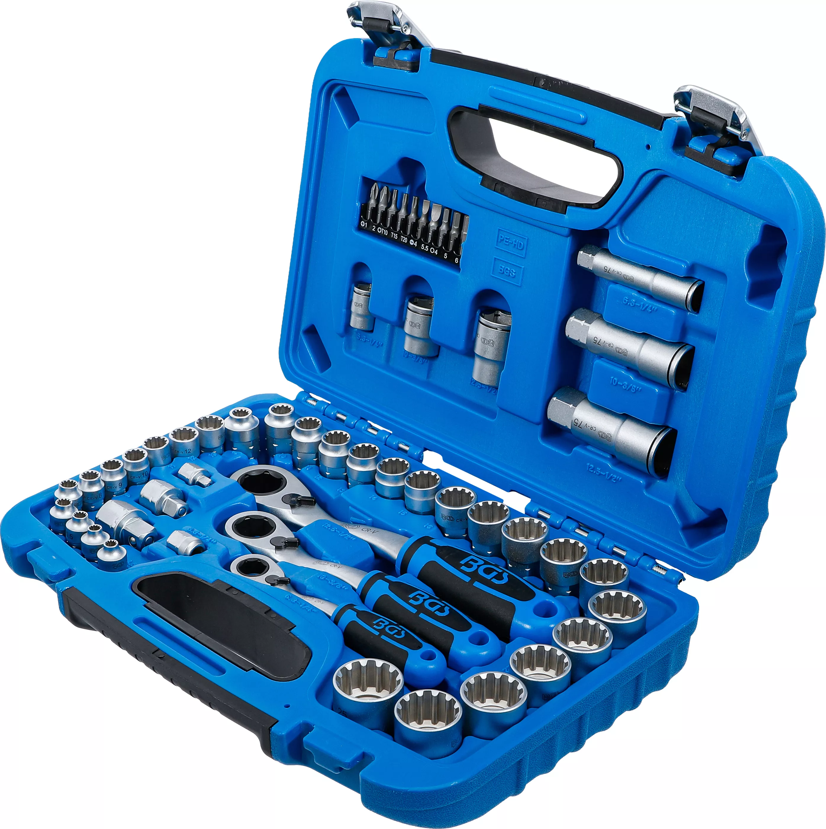 Set chei tubulare presare | Gear Lock | 4,5 - 25 mm | 52 piese [3]