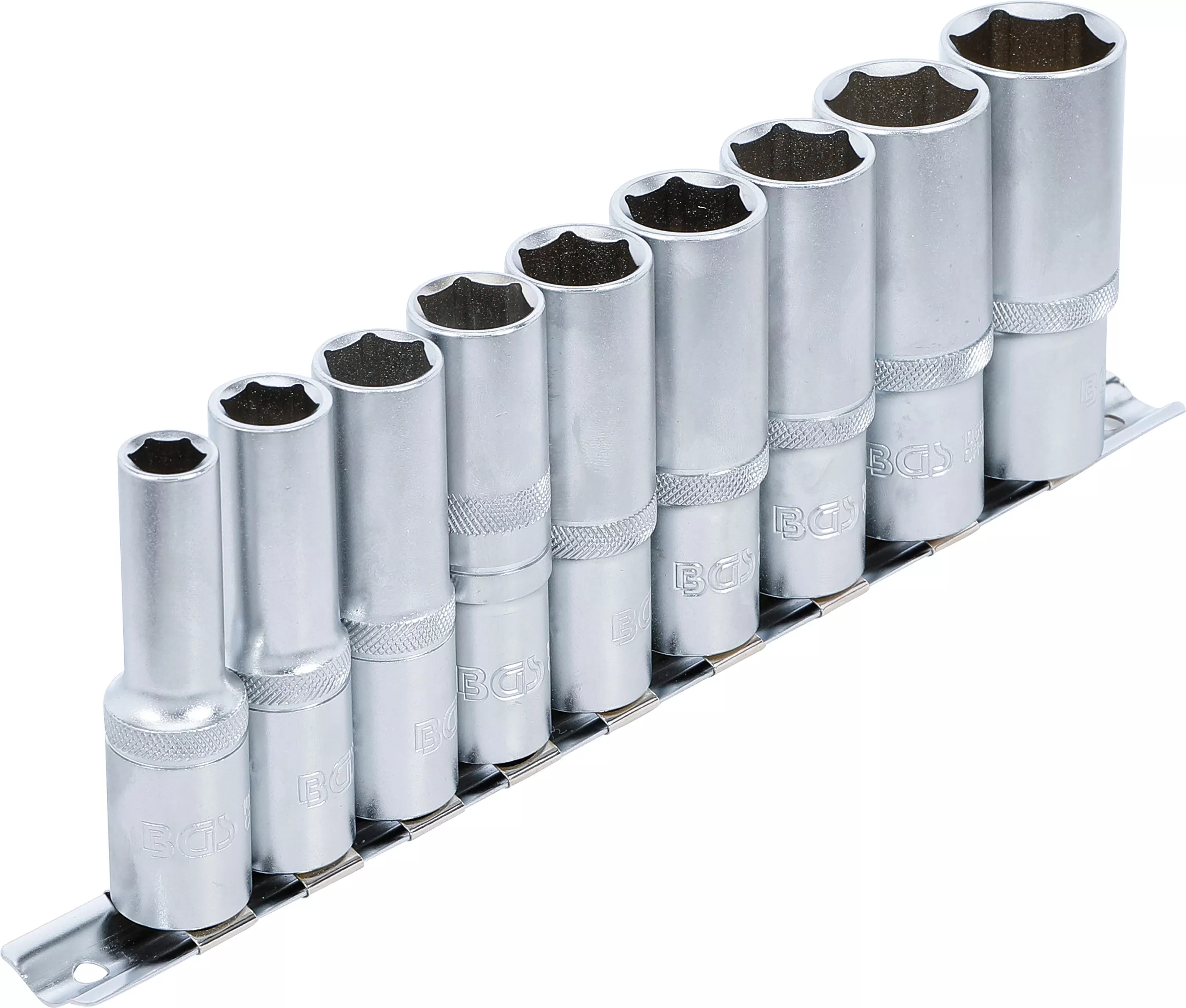 Set chei tubulare 6 colturi, lungi | 12,5 mm (1/2") | 10 - 24 mm | 9 piese [2]