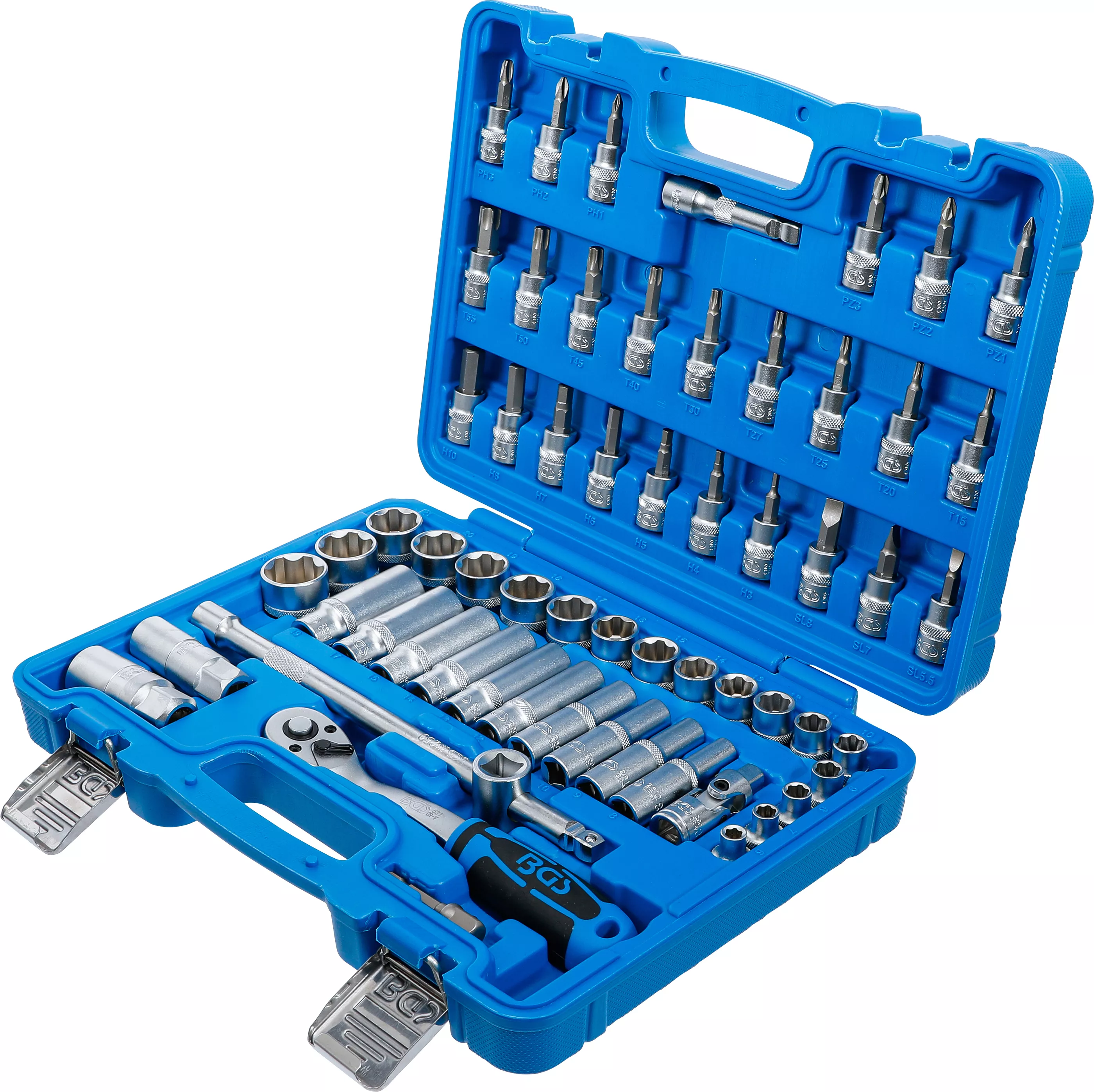 Set chei tubulare | Antrenare 10 mm (3/8") | 61 piese [3]