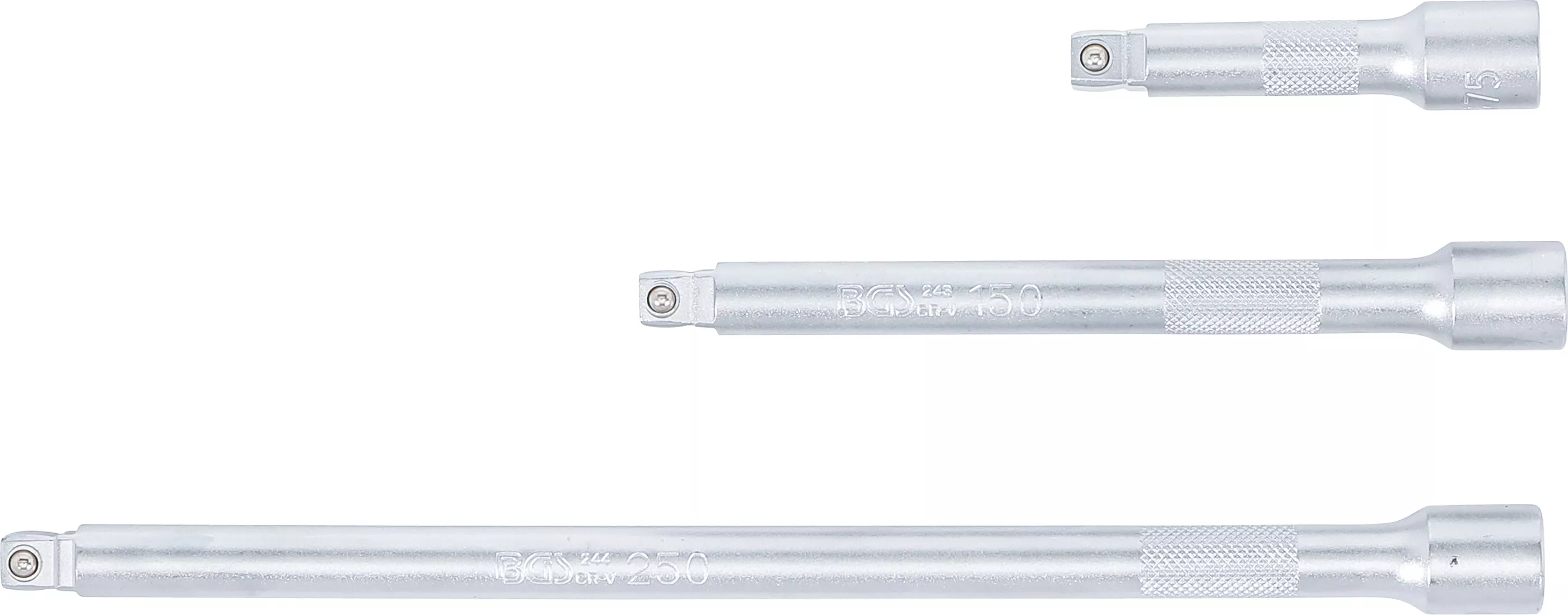 Set prelungitoare articulate | 10 mm (3/8") | 75 / 150 / 250 mm | 3 piese [3]
