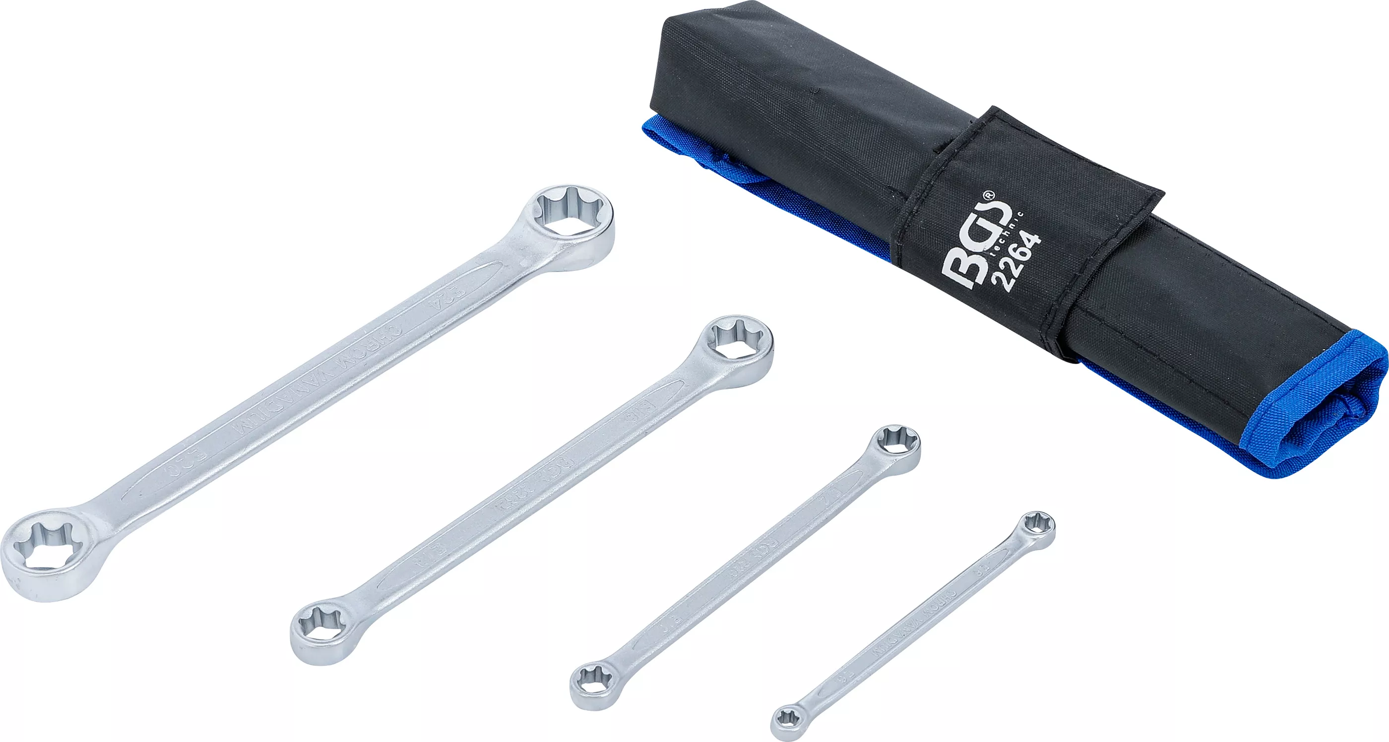 Set chei inelare duble cu capete Profil E | E6 x E8 - E20 x E24 | 4 piese [2]