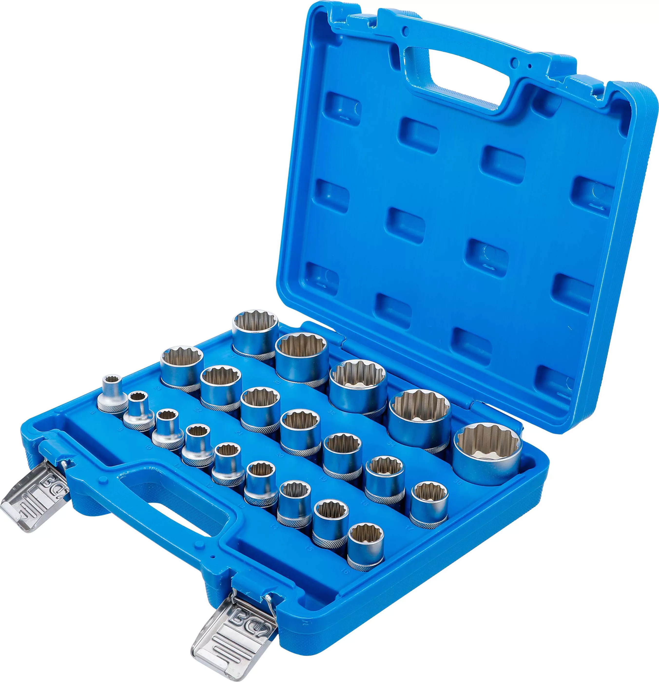 Set chei tubulare 12 colturi | 12,5 mm (1/2") | 8 - 36 mm | 21 piese [3]